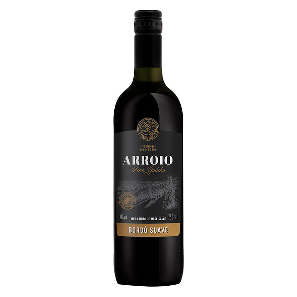 Vinho Bord&ocirc; Suave Arroio Garrafa 750ml
