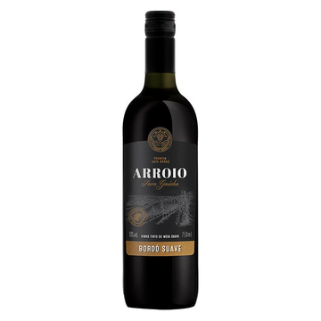 Vinho Bordô Suave Arroio Garrafa 750ml