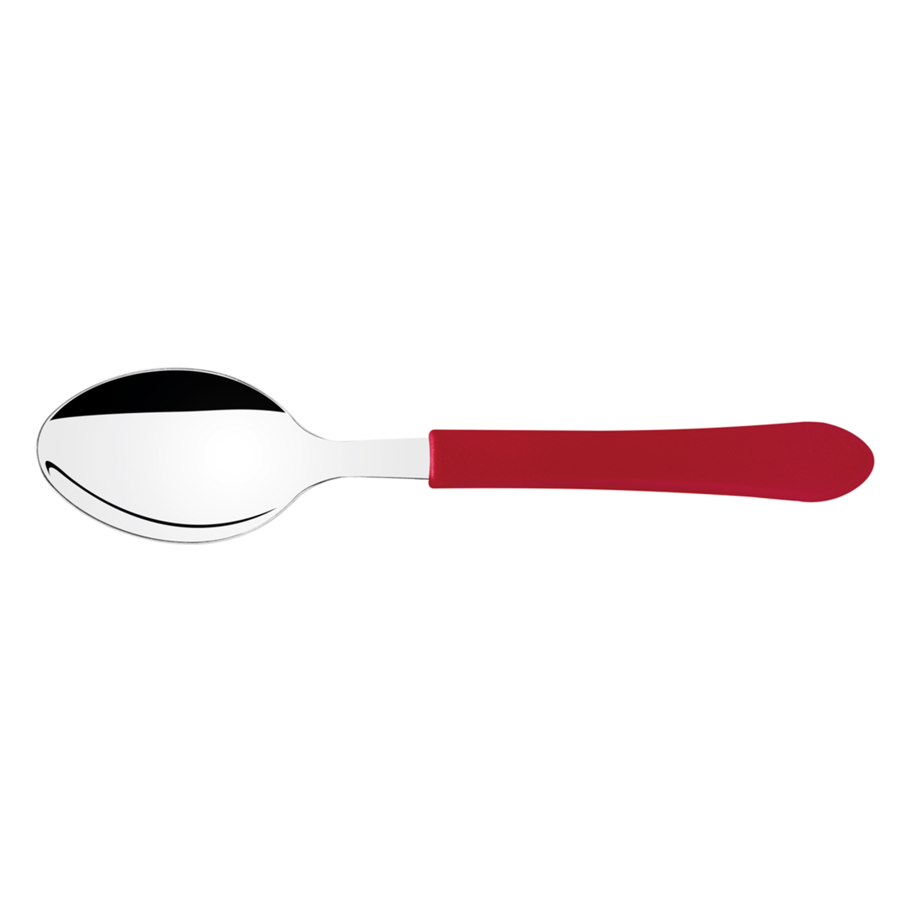 Colher de Mesa Leme Vermelho Tramontina