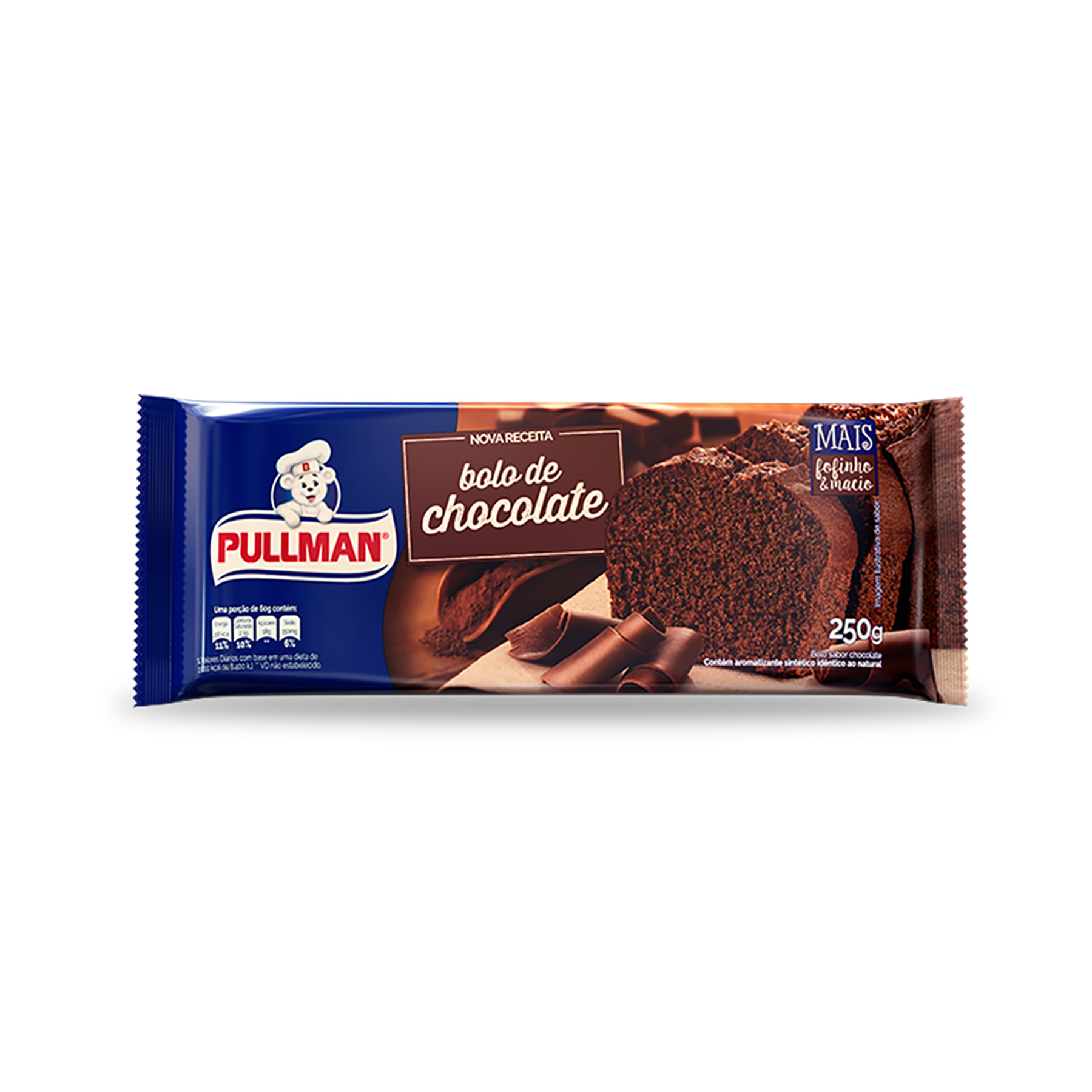 Bolo Chocolate Pullman 250g 