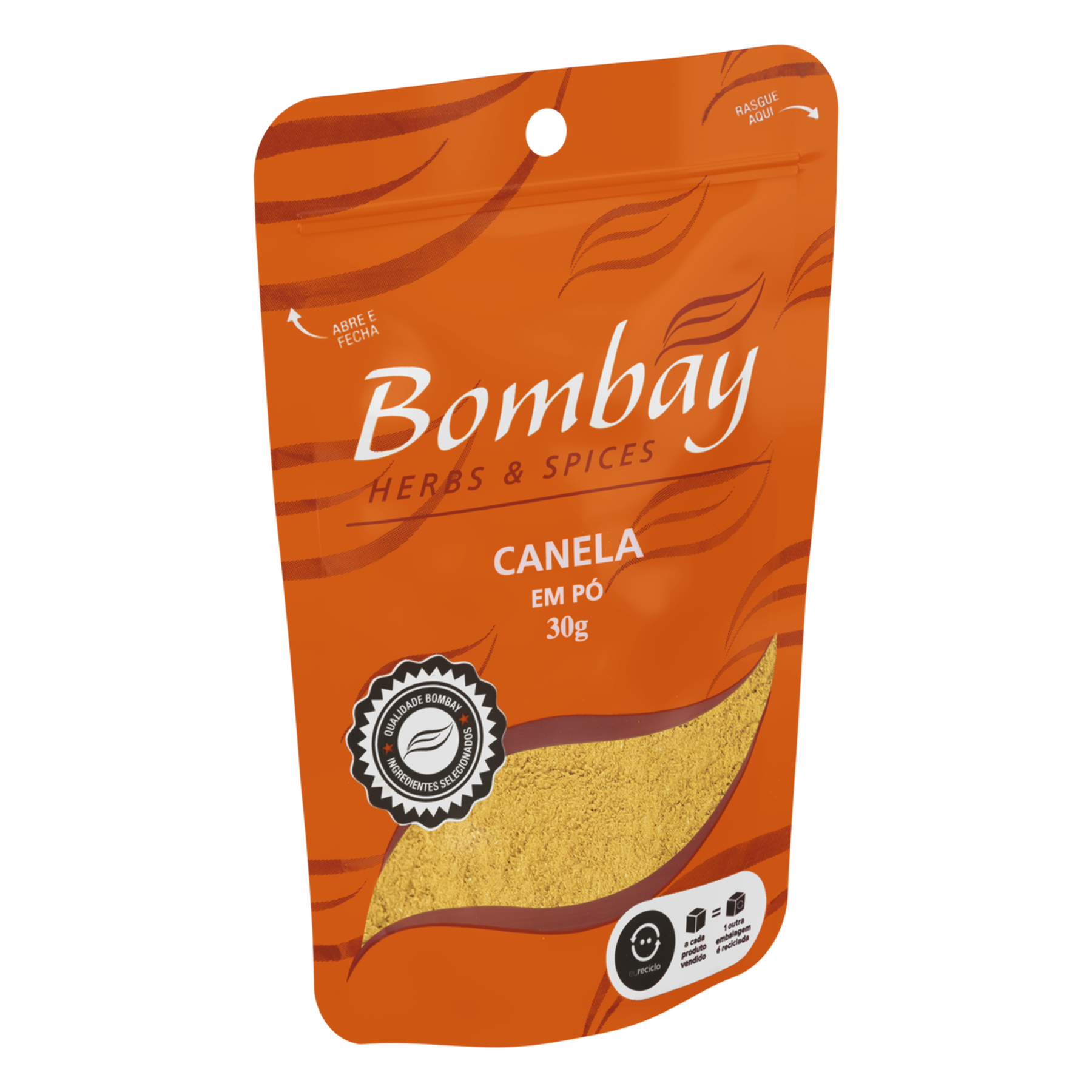 Canela em P&oacute; Bombay Pouch 30g