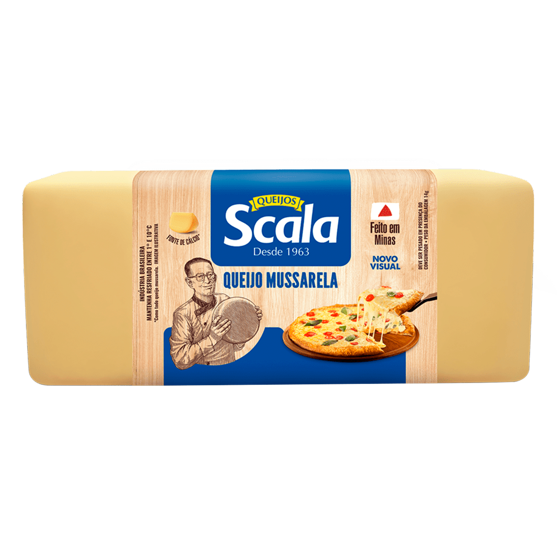Queijo Mussarela Scala Fatiado aprox. 150g