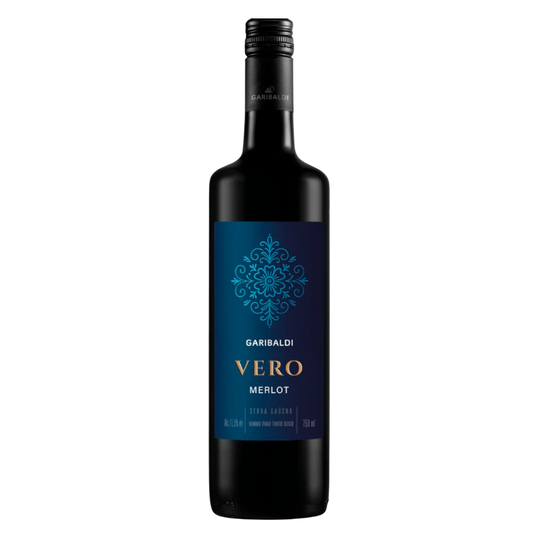 Vinho Tinto Merlot Vero Garibaldi Garrafa 750ml
