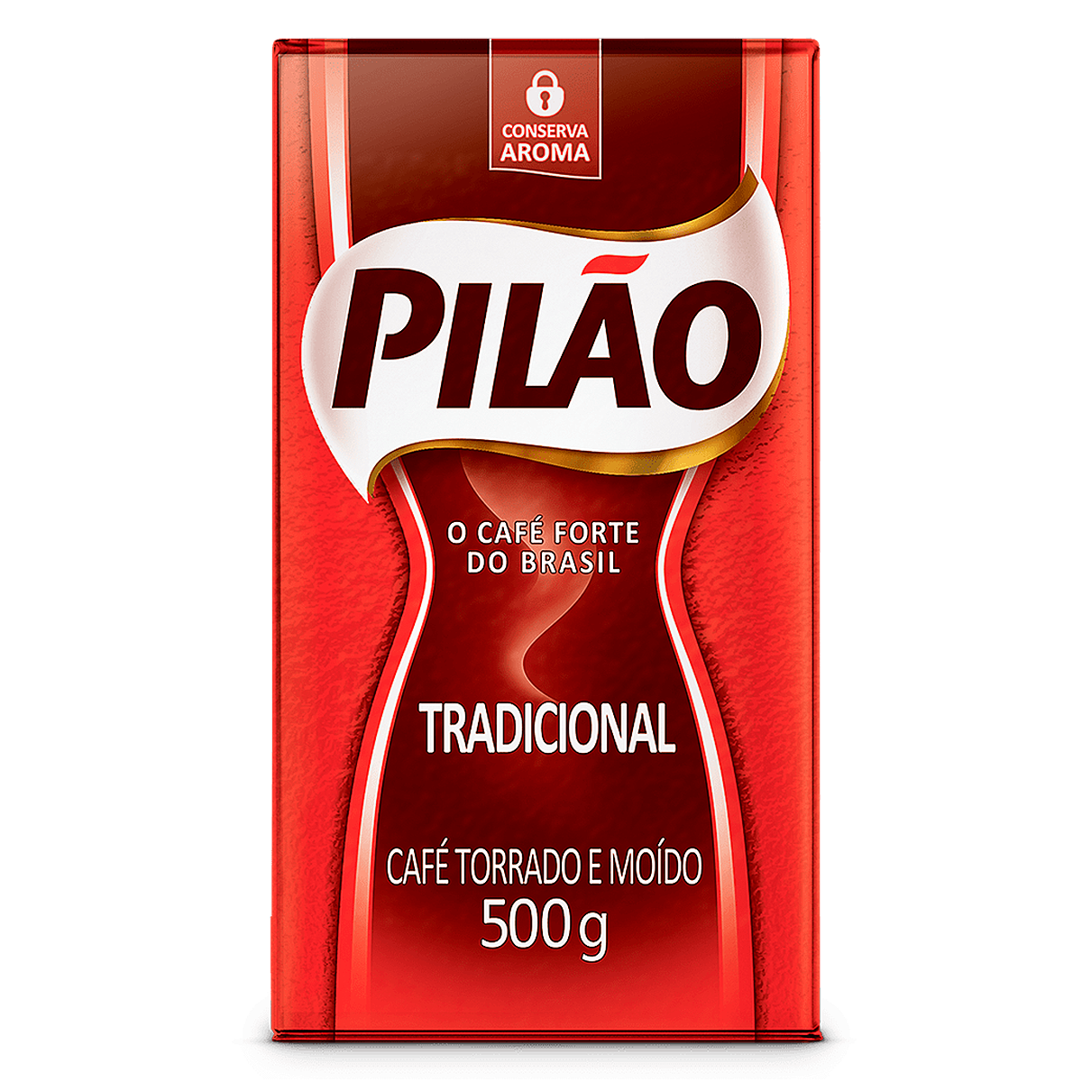 Caf&eacute; Torrado e Mo&iacute;do a V&aacute;cuo Tradicional Pil&atilde;o Pacote 500g