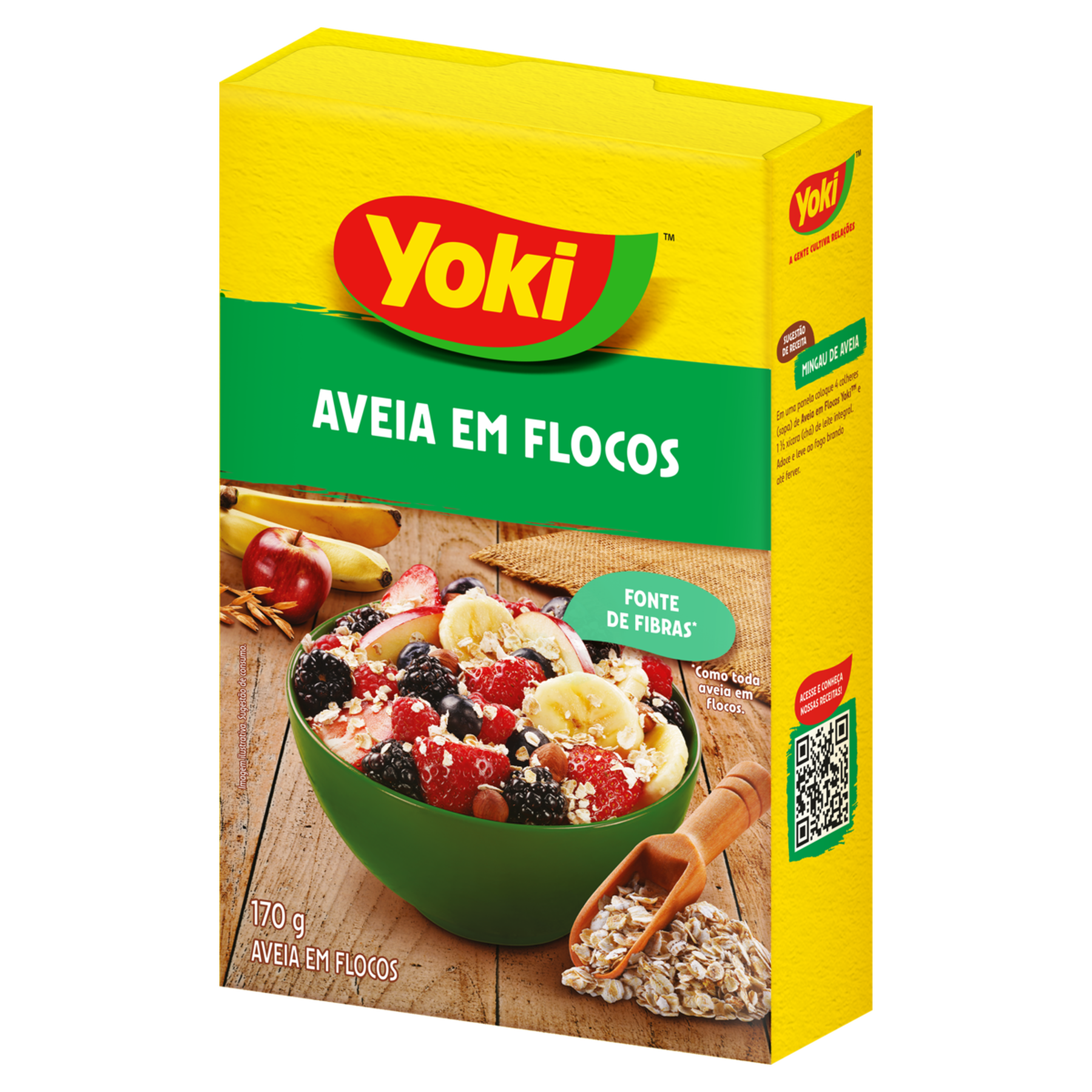 Aveia em Flocos Yoki Caixa 170g