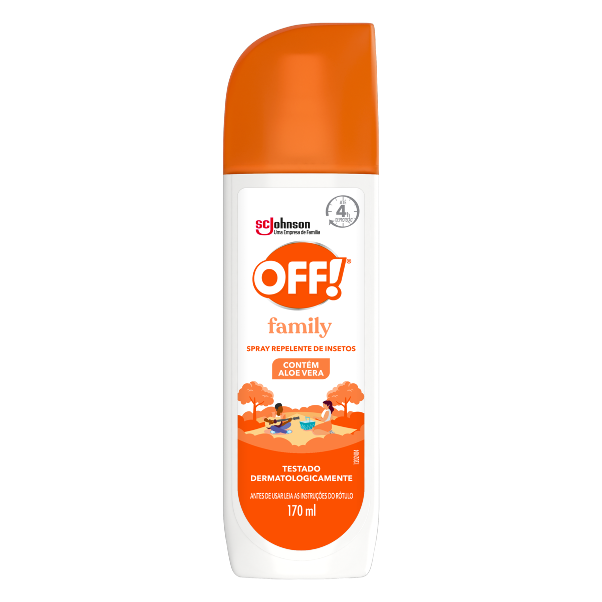 Repelente Spray Off! Family Frasco 170ml