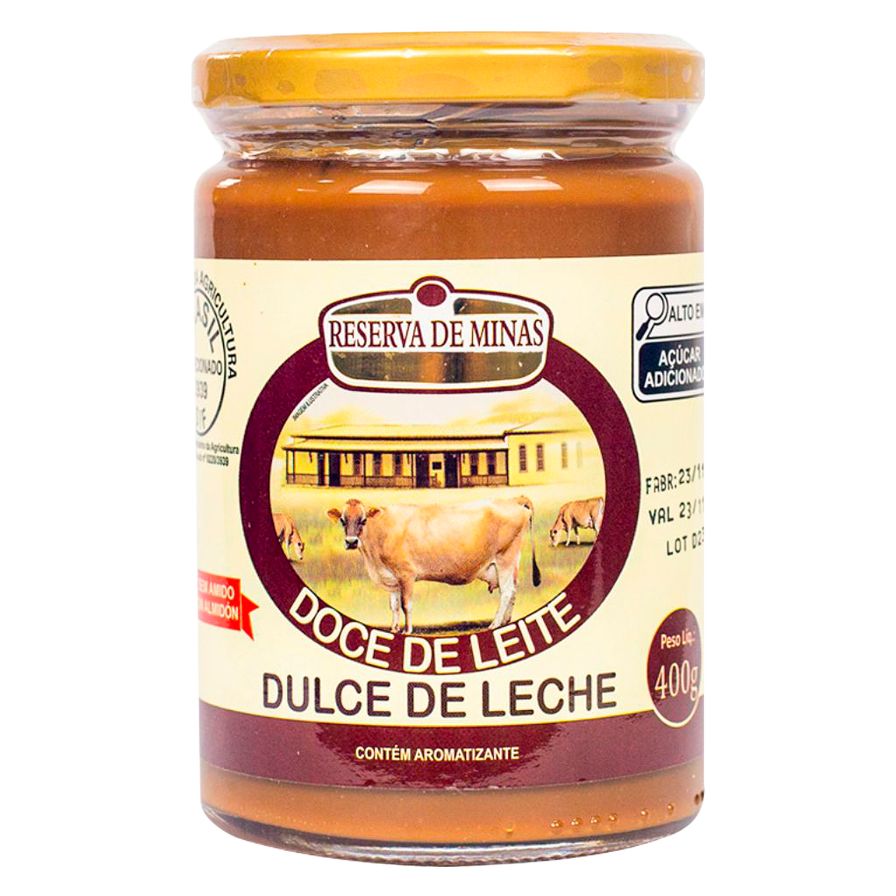 Doce de Leite Argentino Reserva de Minas 400g