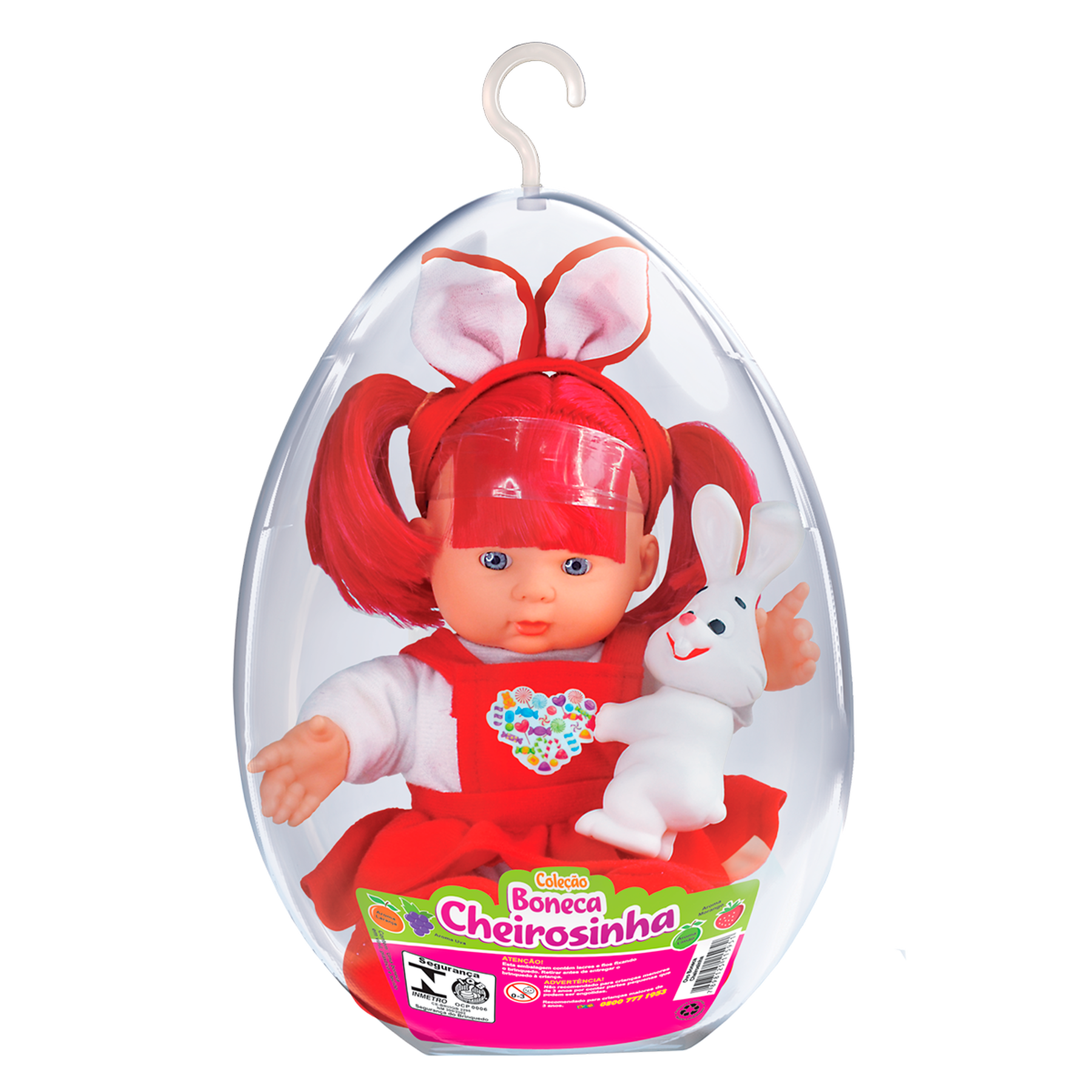 Ovo de Brinquedo Boneca Cheirosinha (M) - Sortido