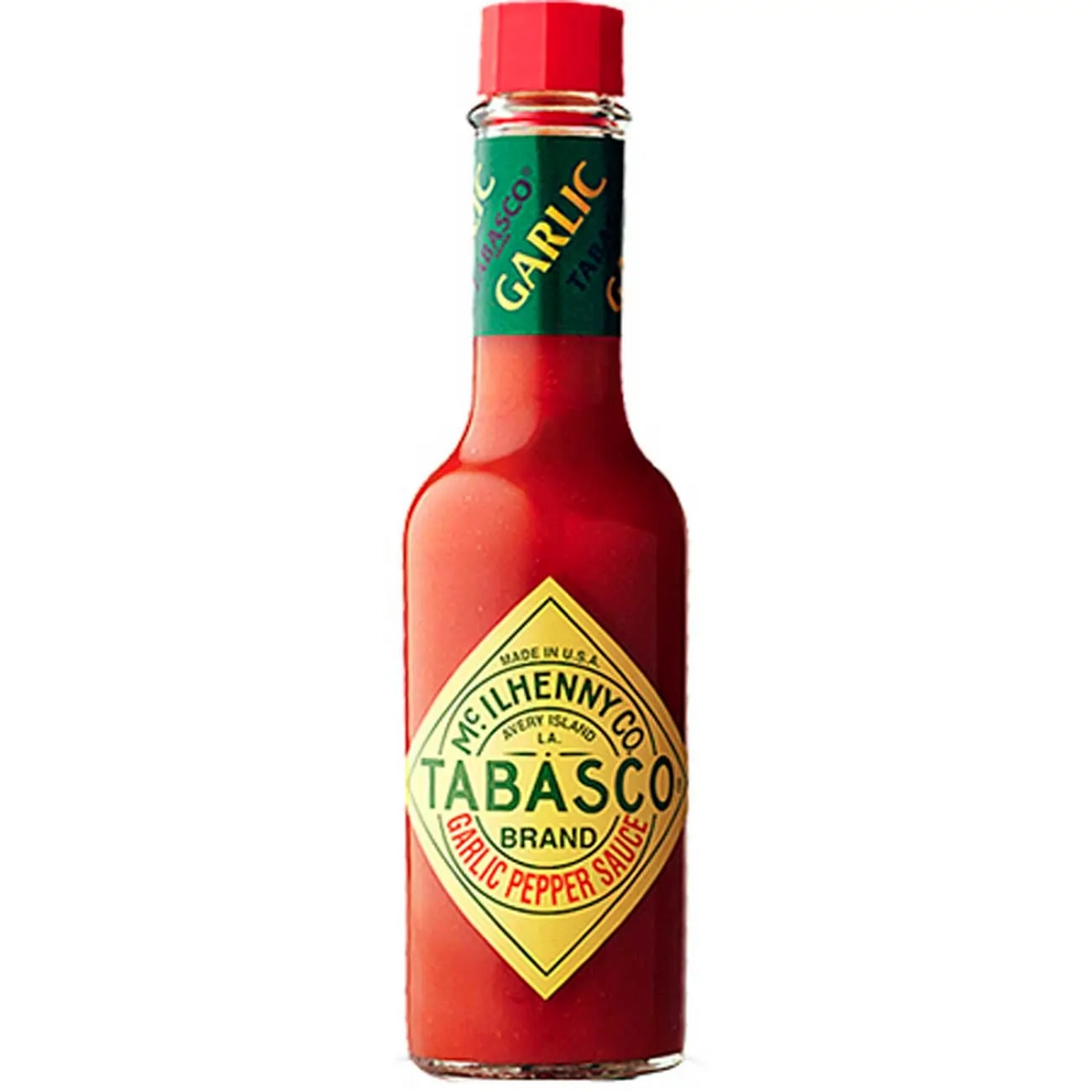 Molho de Pimenta Garlic Pepper Sauce Tabasco Vidro 60ml