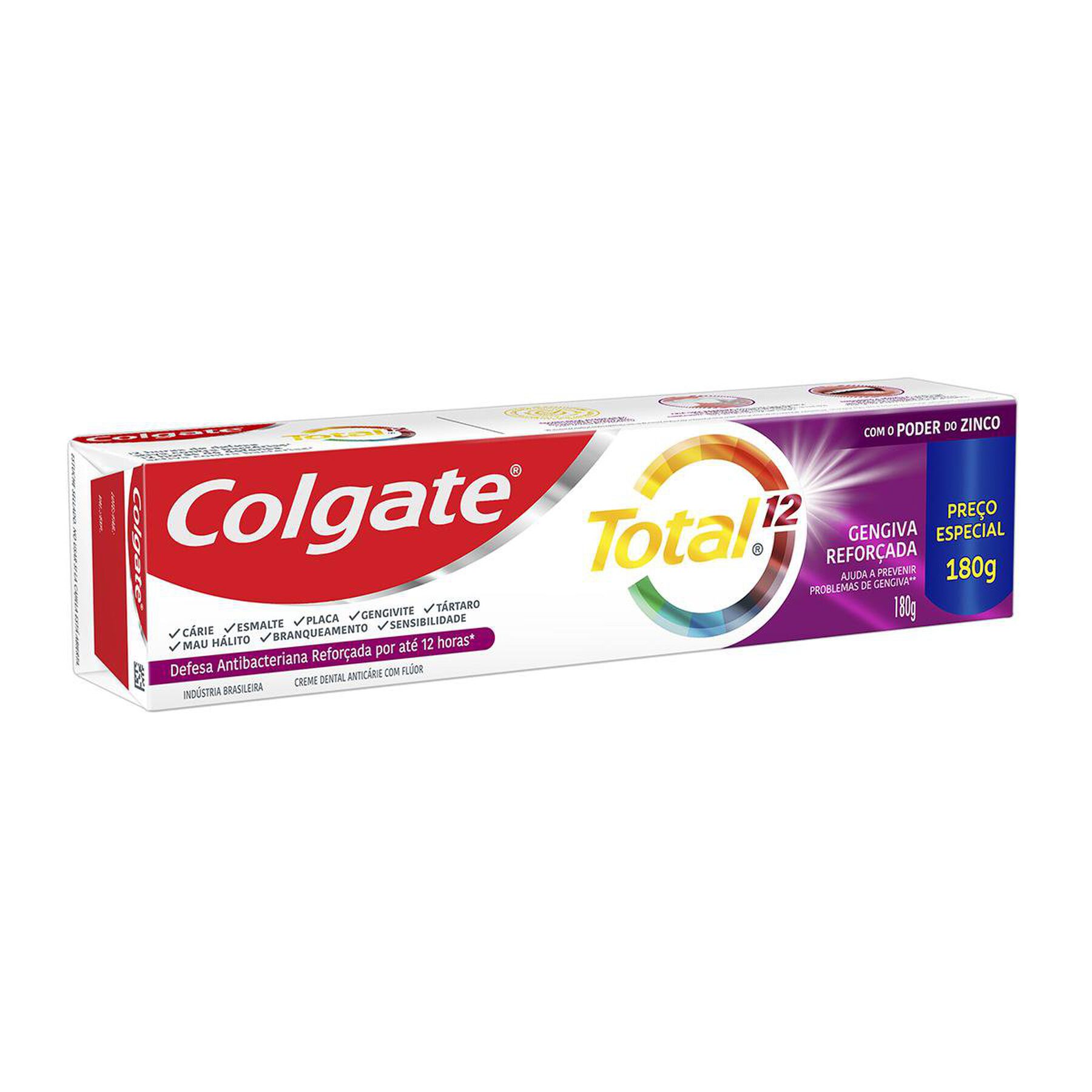 Creme Dental Colgate Total 12 Gengiva Reforçada 180g