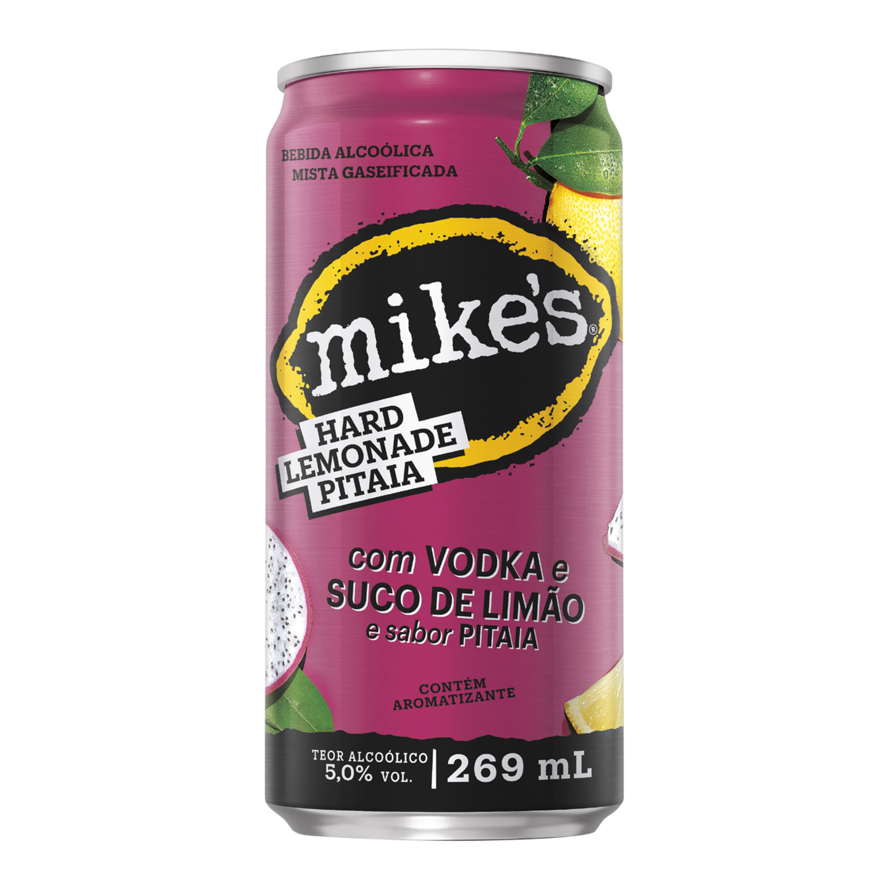 Bebida Alcoólica Pitaia Mike's Hard Lemonade Lata 269ml