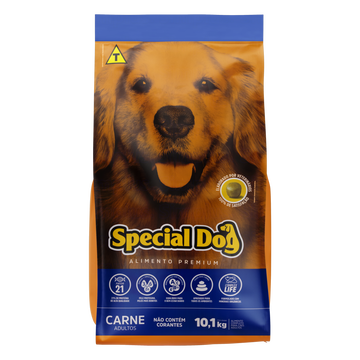 Alimento para Cães Adultos Carne Special Dog Premium Pacote 10.1kg