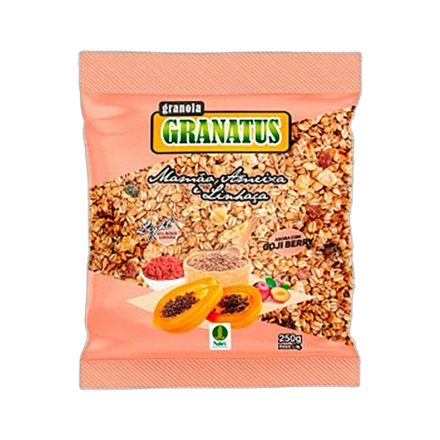 Granola Granatus Ameixa Mamão Linhaça 250g
