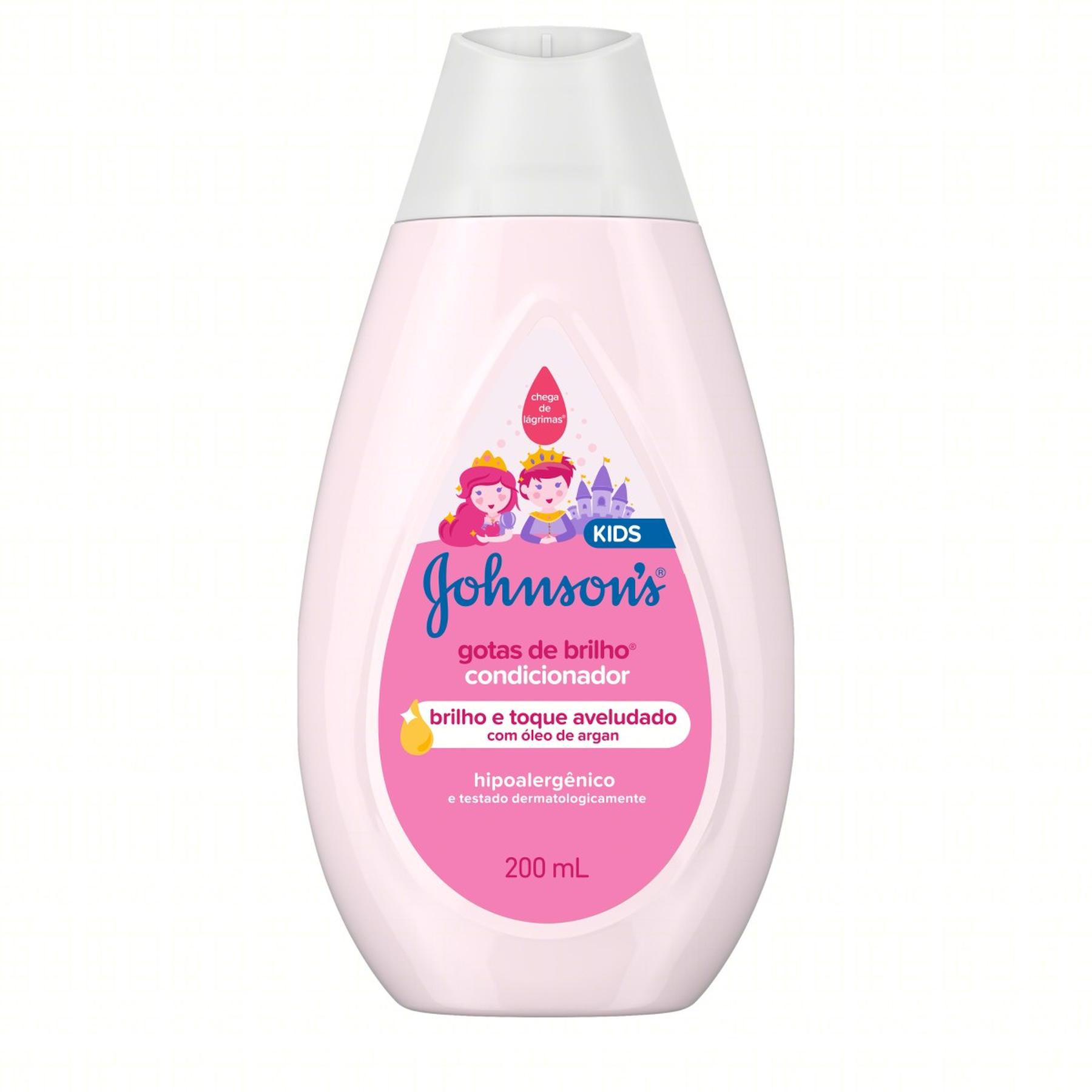 Condicionador Johnson's Kids Gotas de Brilho Frasco 200ml