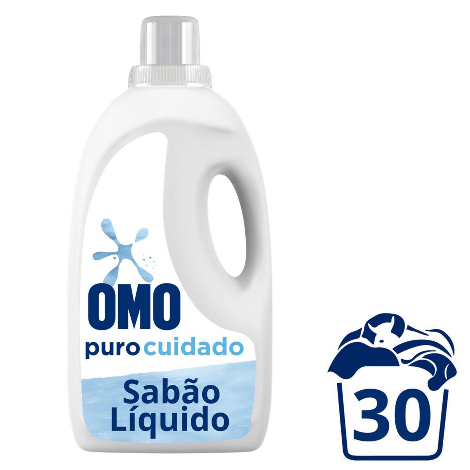 Sabão Líquido Omo Puro Cuidado Galão 3l