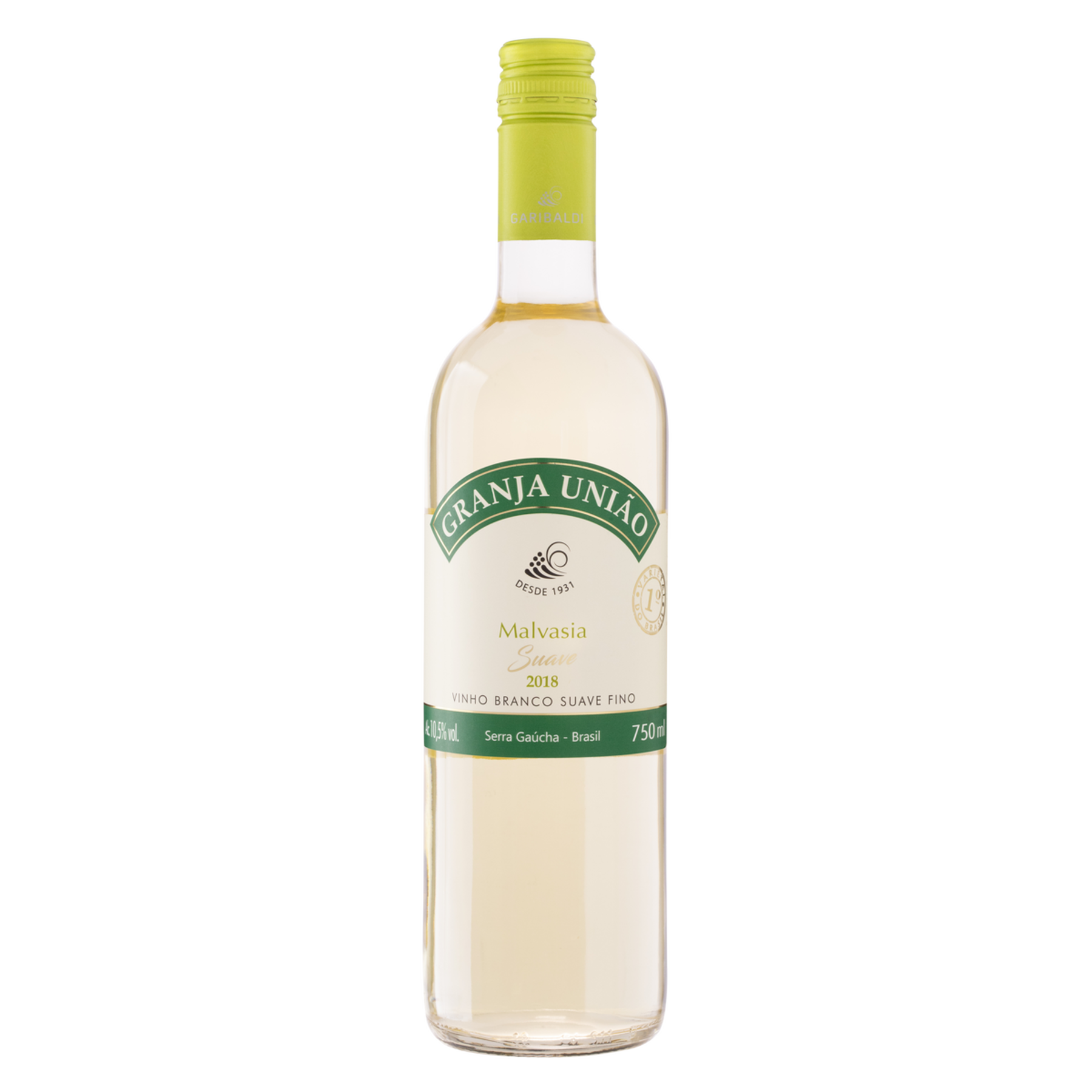 Vinho Branco Suave Malvasia Granja União Garrafa 750ml