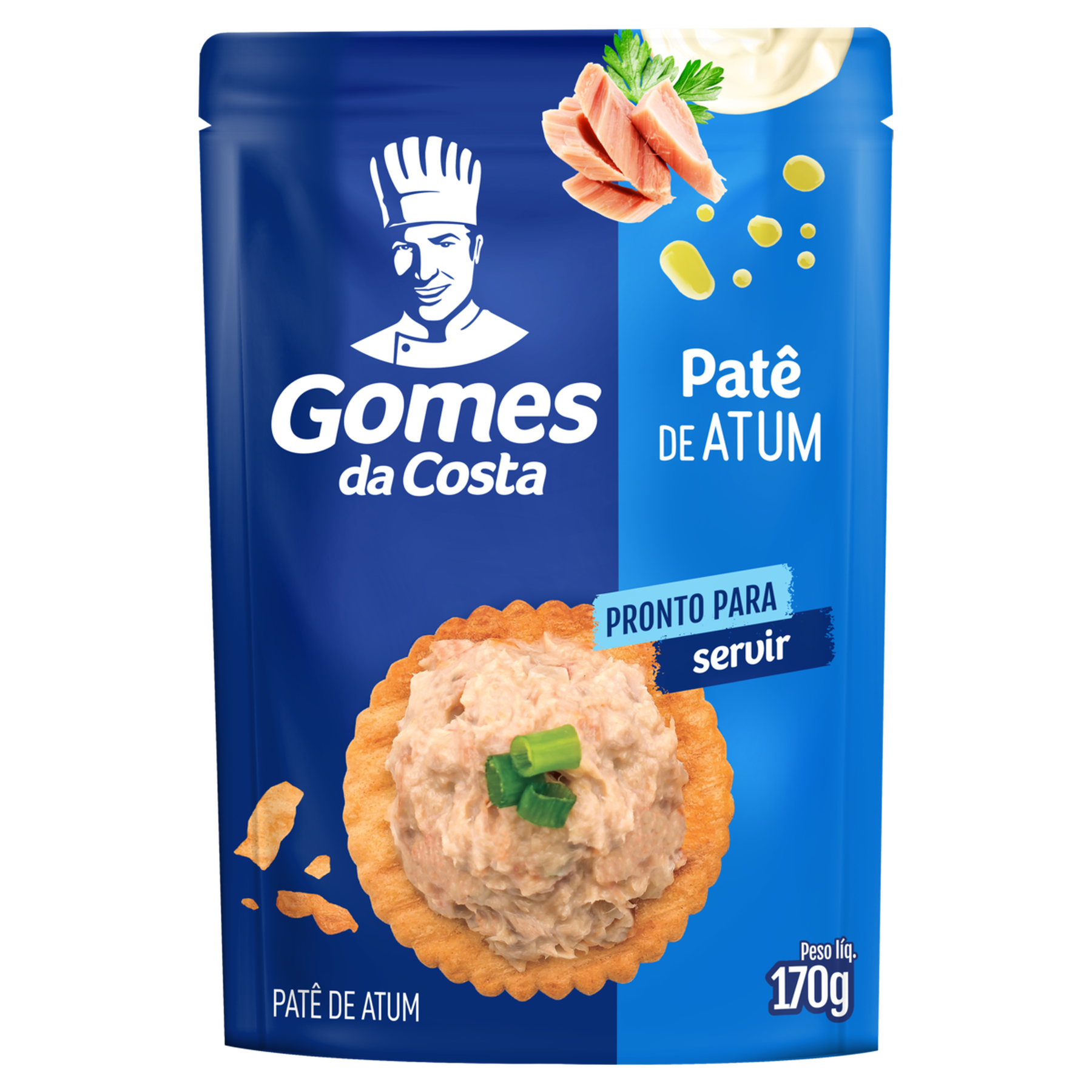 Patê de Atum Gomes da Costa Sachê 170g
