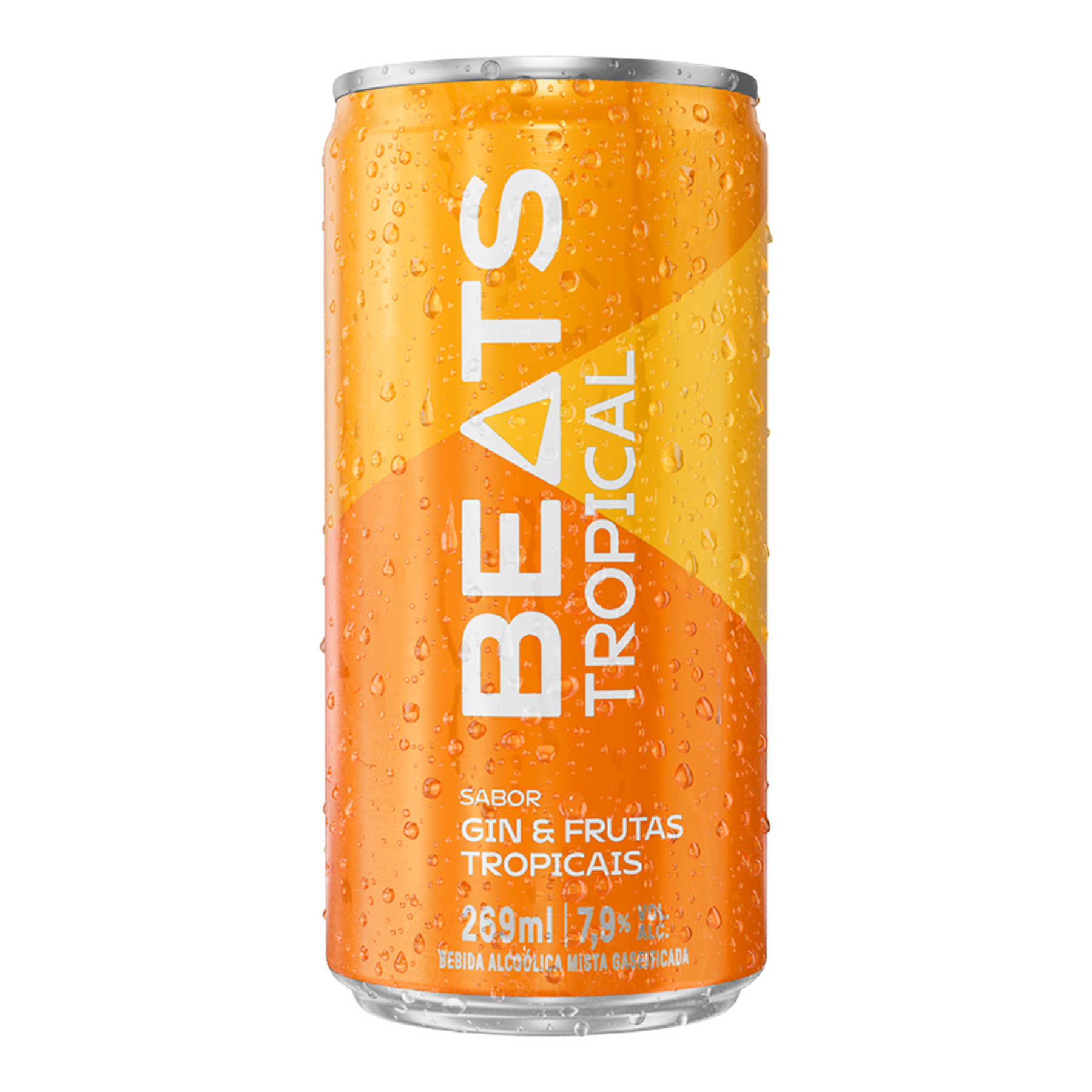 Bebida Mista Alco&oacute;lica Tropical Beats Lata 269ml