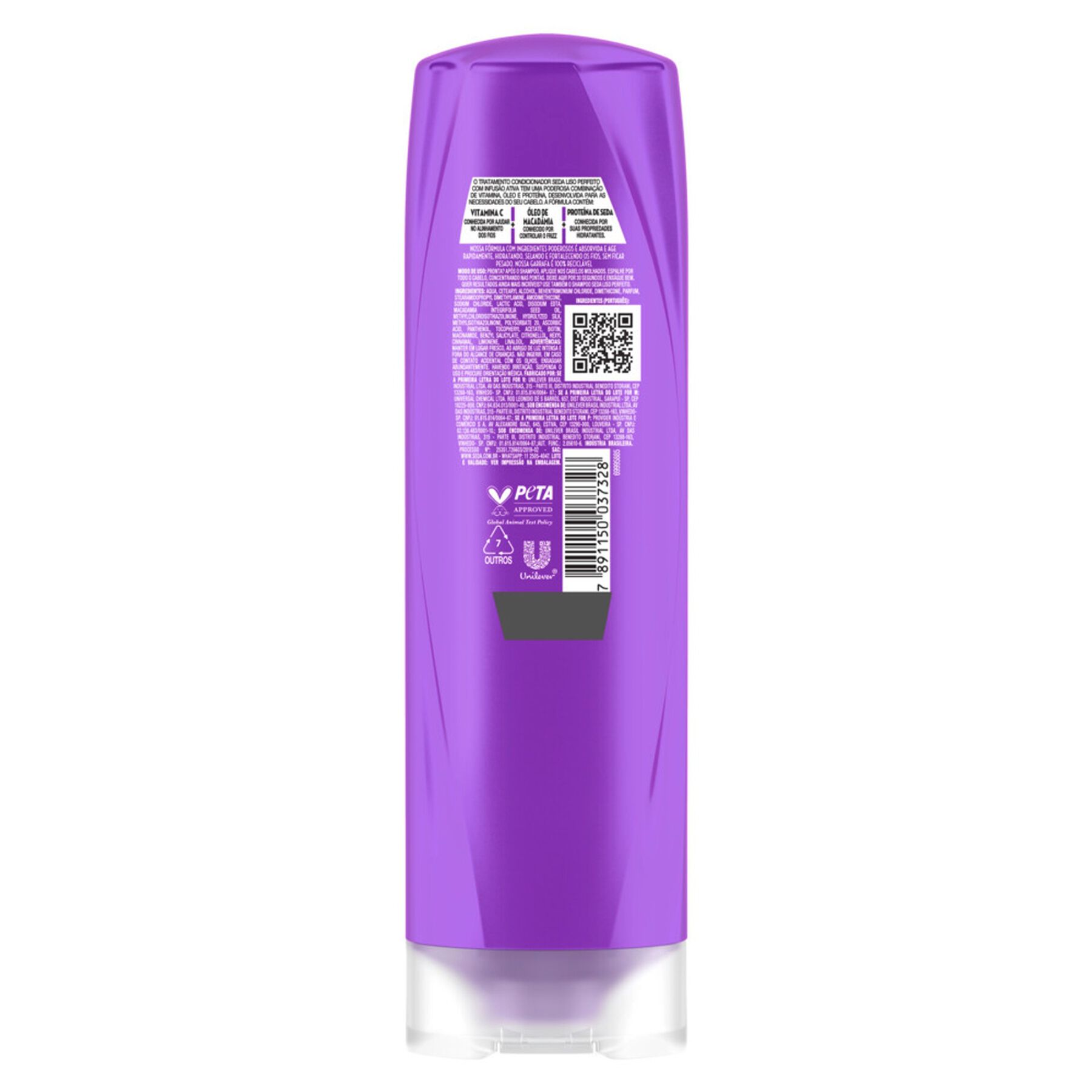Condicionador Liso Perfeito Seda Frasco 325ml