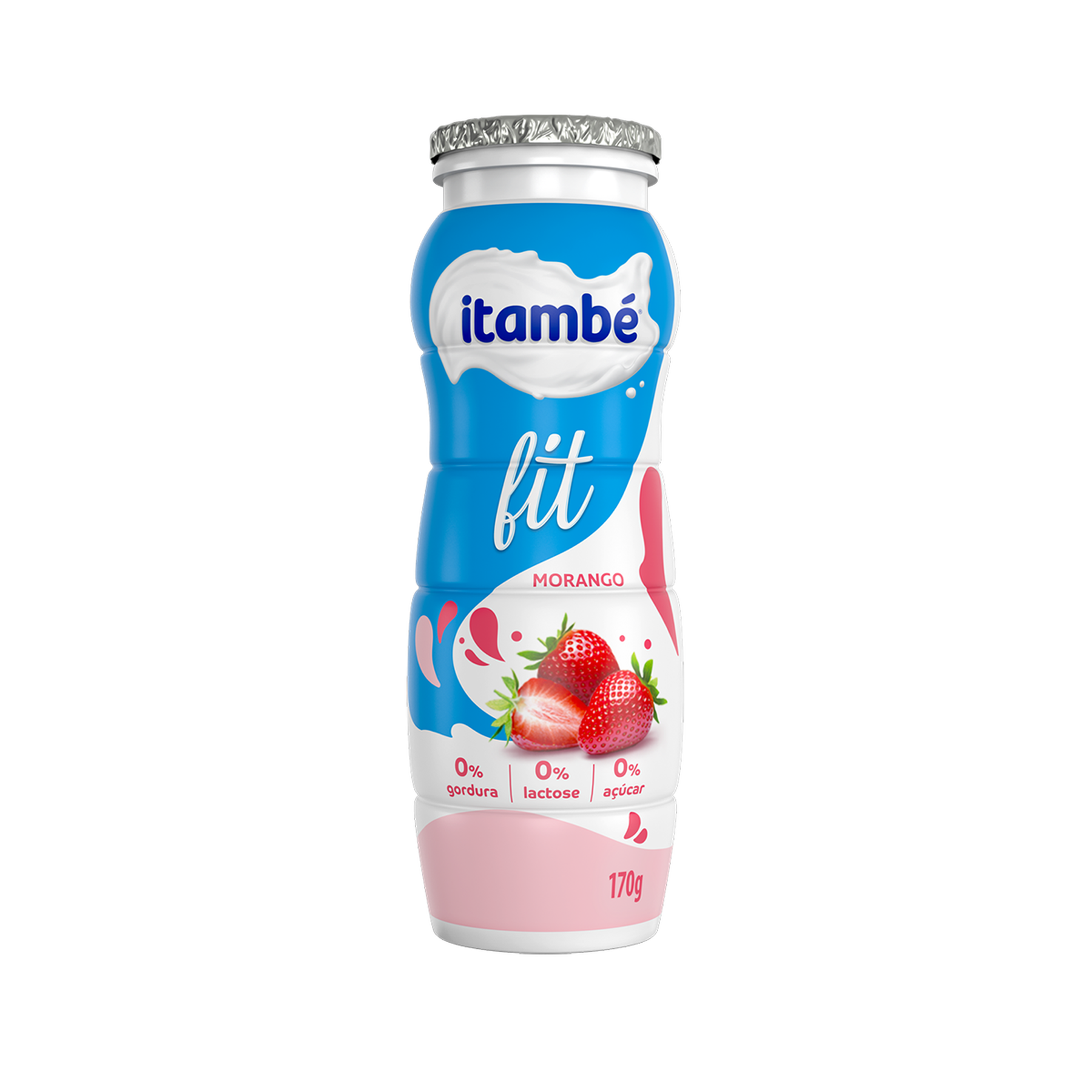 Iogurte Liquido Itambé Fit Morango 170g