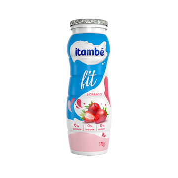 Iogurte Liquido Itambé Fit Morango 170g