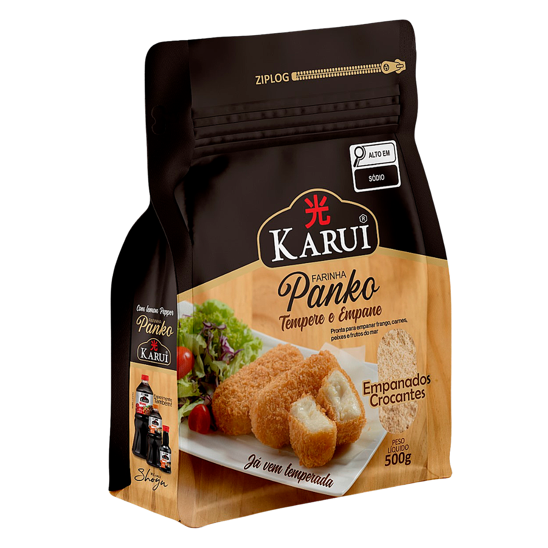 Farinha Panko Tempere e Empane Karui Pacote 500g
