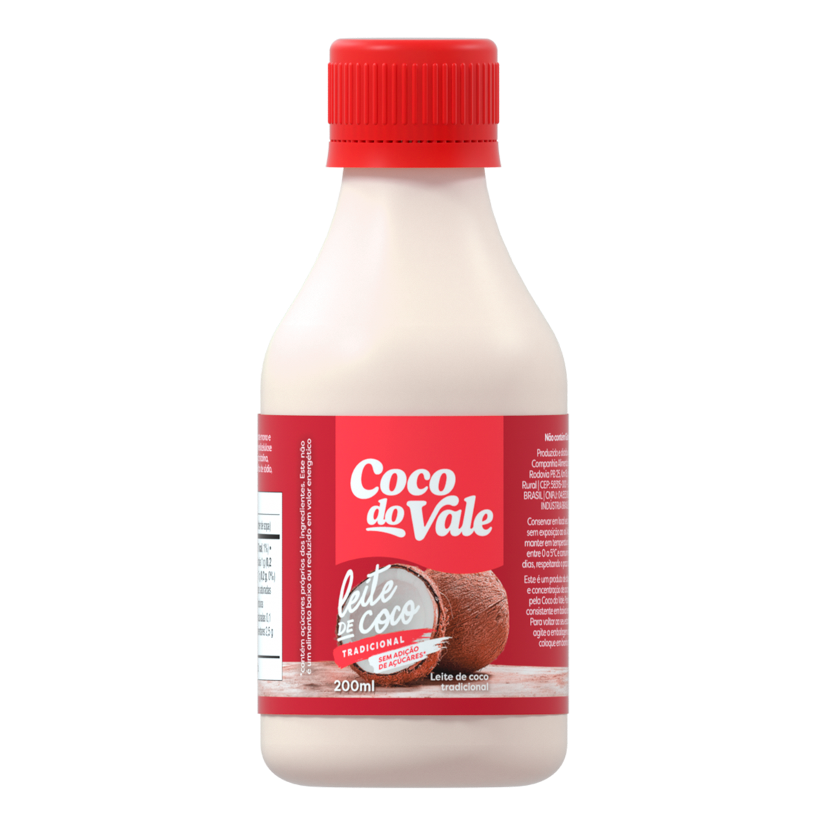 Leite de Coco Tradicional Coco do Vale 200ml