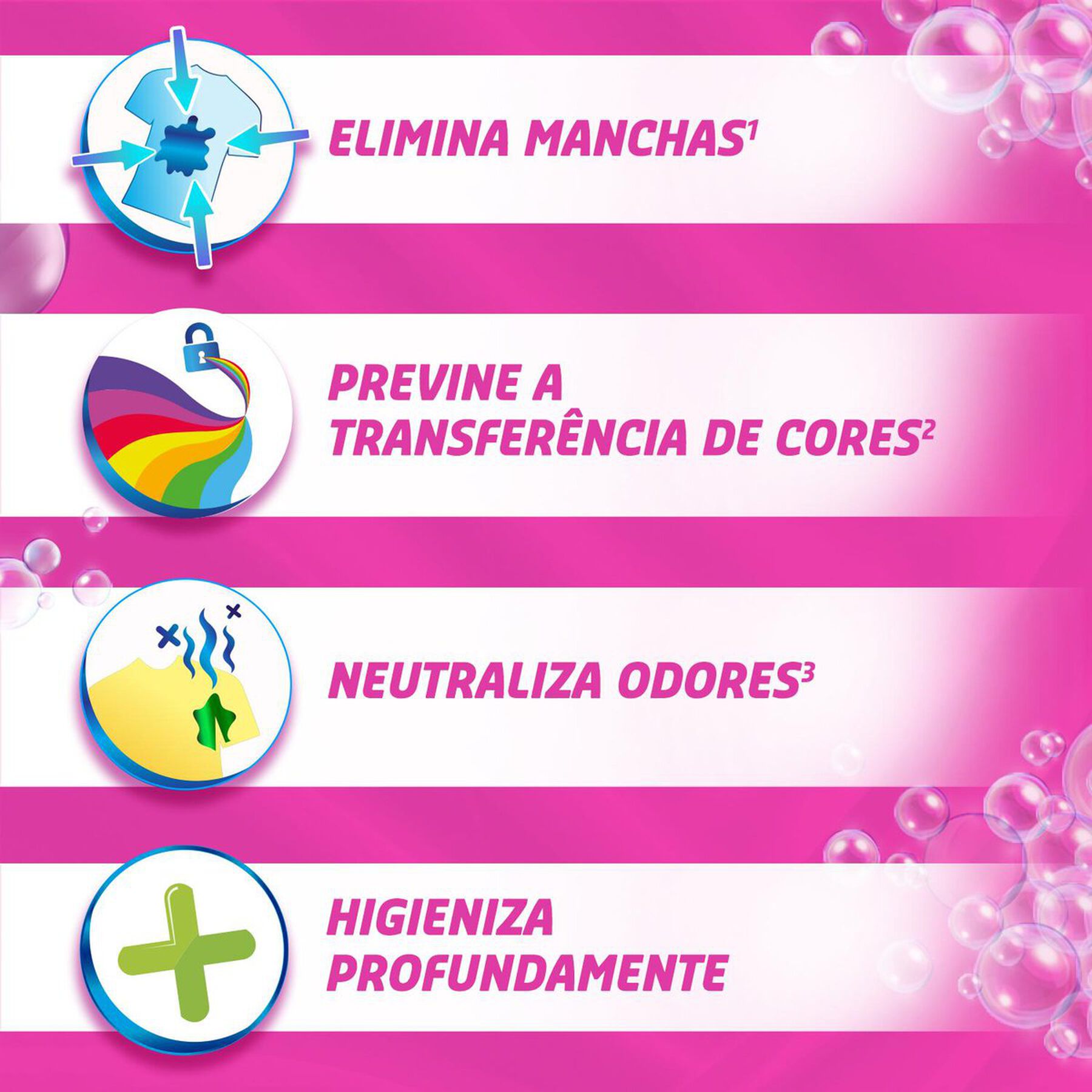 Tira Manchas em Pó Roupas Brancas Crystal White + Coloridas Multi Power Vanish Oxi Action 450g Cada