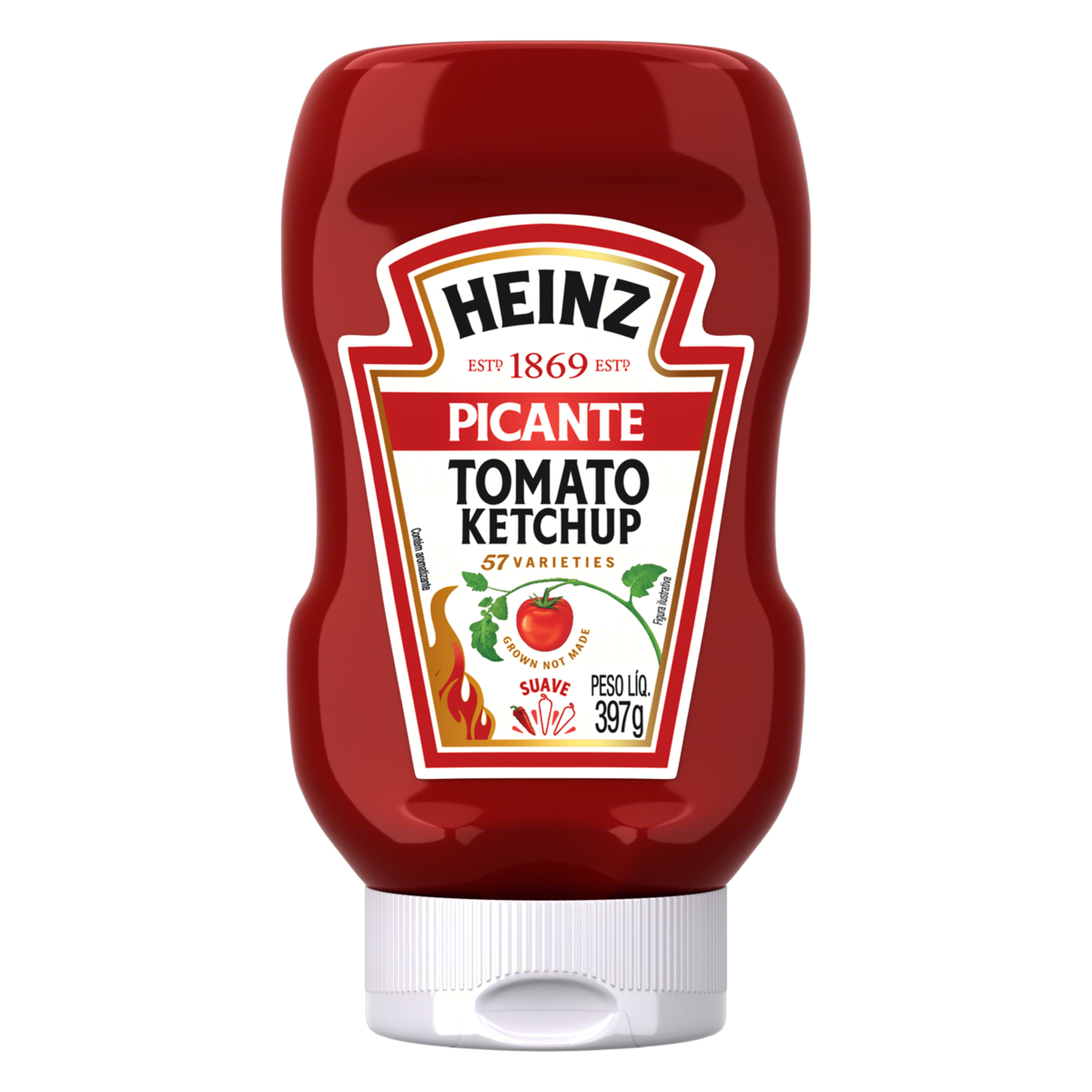Ketchup Picante Heinz Squeeze 397g&nbsp;
