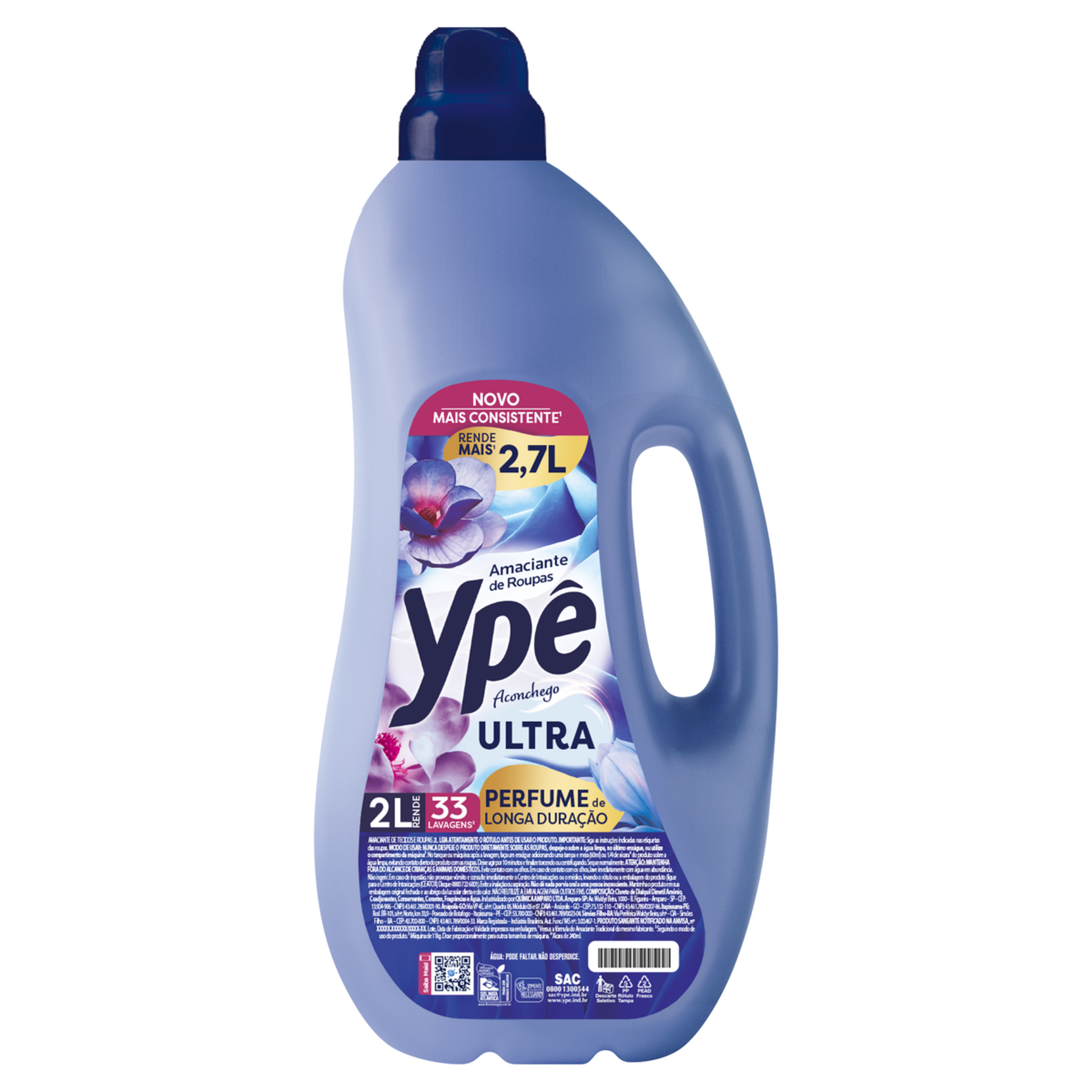 Amaciante de Roupas Aconchego Yp&ecirc; 2l
