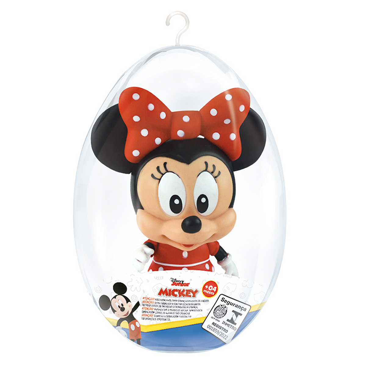 Ovo de Brinquedo Minnie Disney 17x12cm
