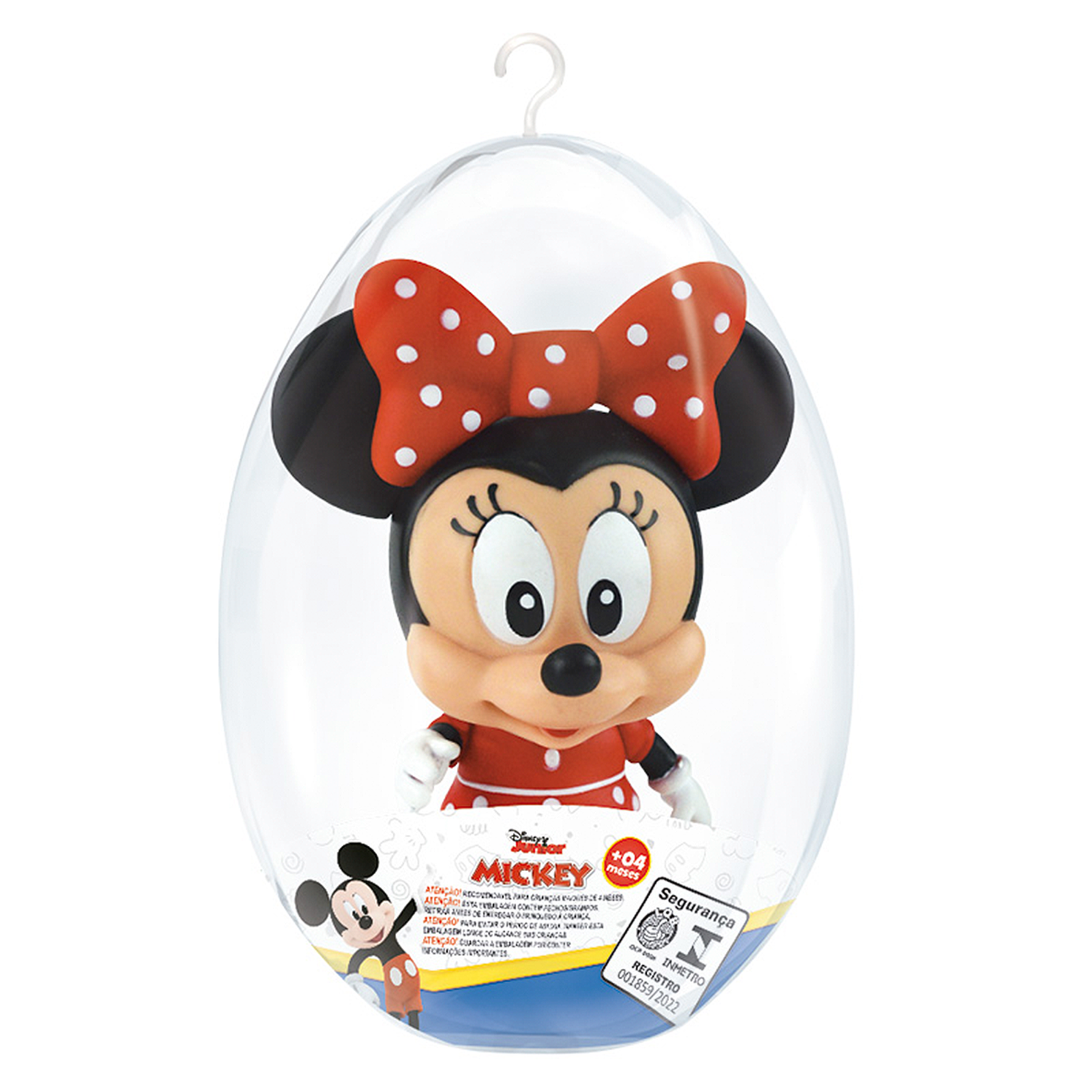 Ovo de Brinquedo Minnie Disney 17x12cm