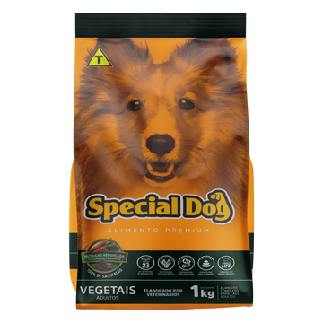 Alimento para Cães Adultos Vegetais Special Dog Premium Pacote 1kg