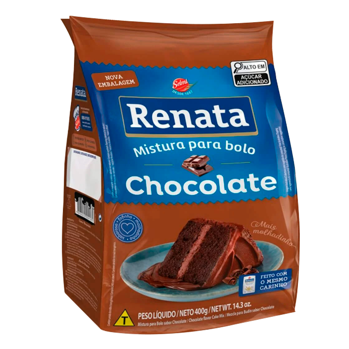 Mistura para Bolo Chocolate Renata 400g