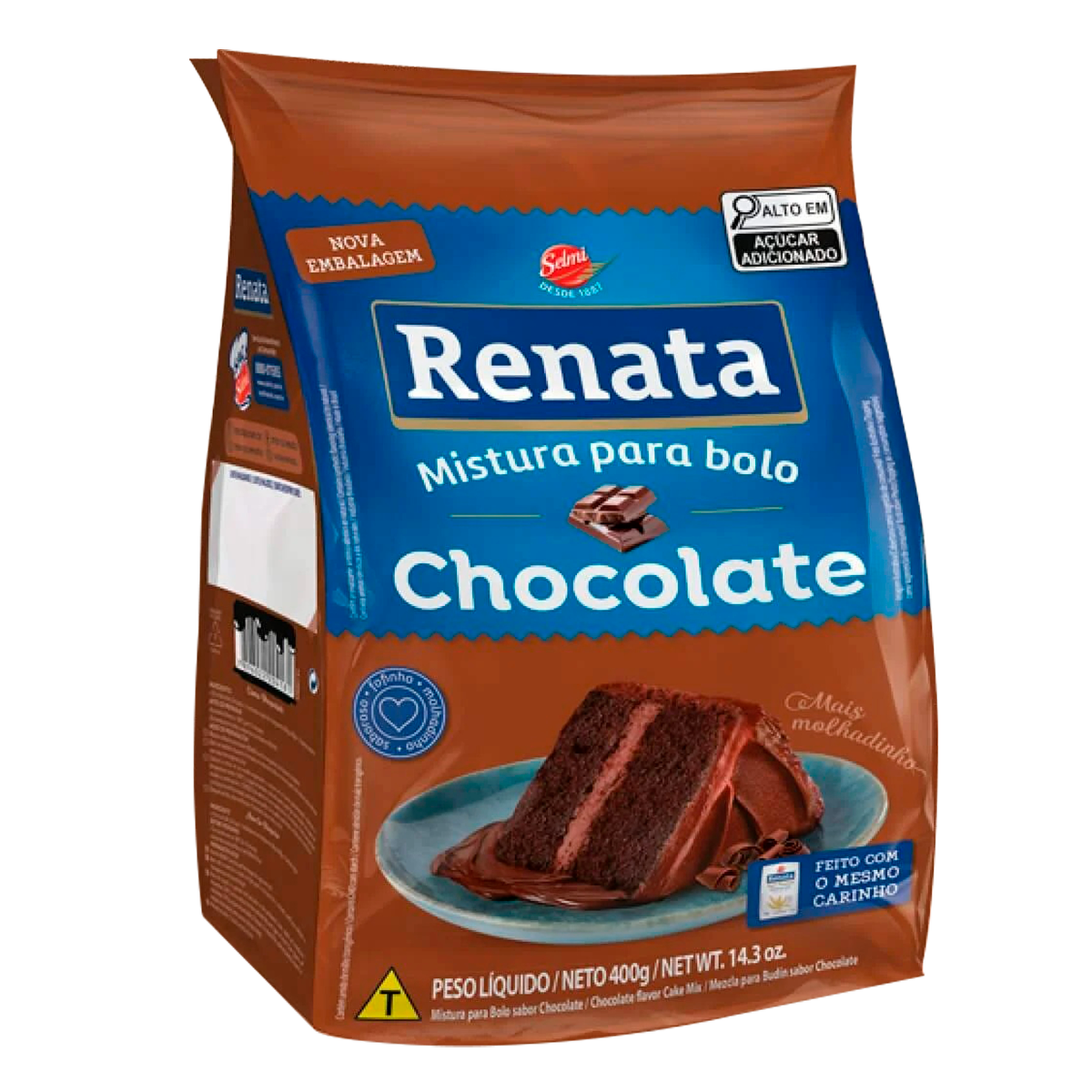 Mistura para Bolo Chocolate Renata 400g