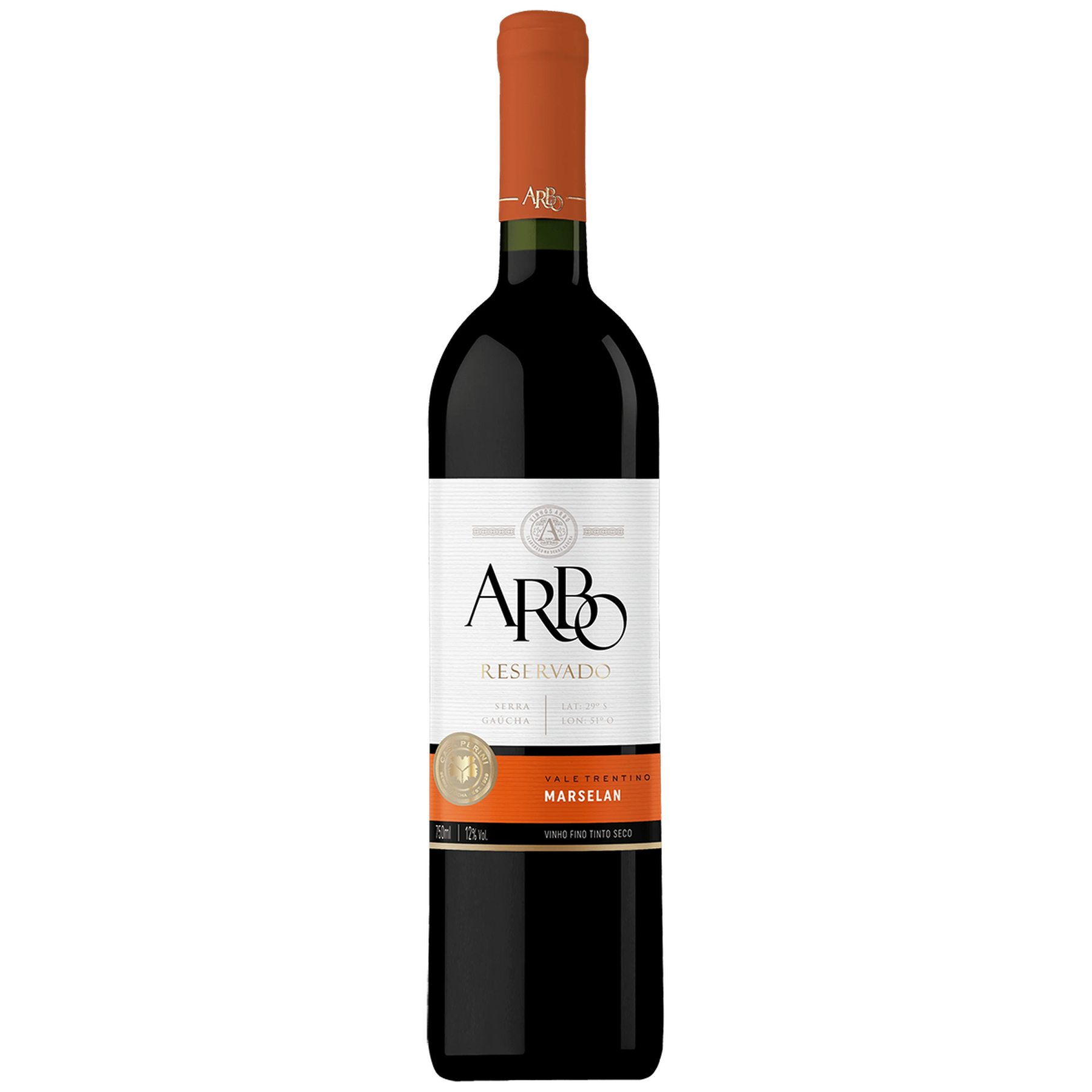 Vinho Tinto Marselan Arbo Garrafa 750ml