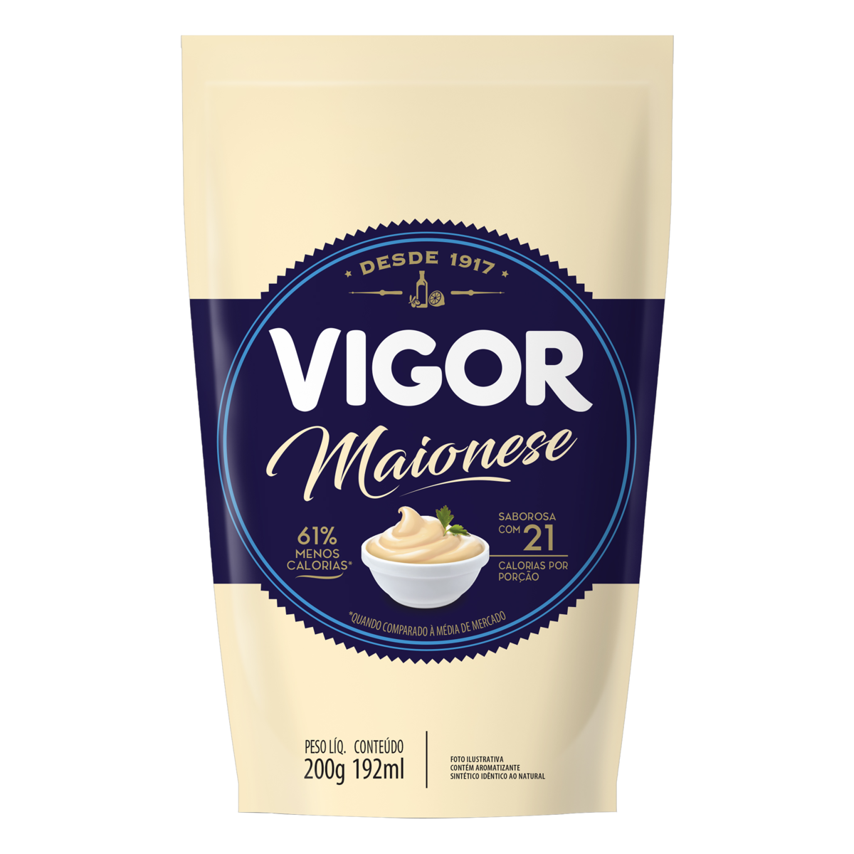Maionese Vigor Sach&ecirc; 200g