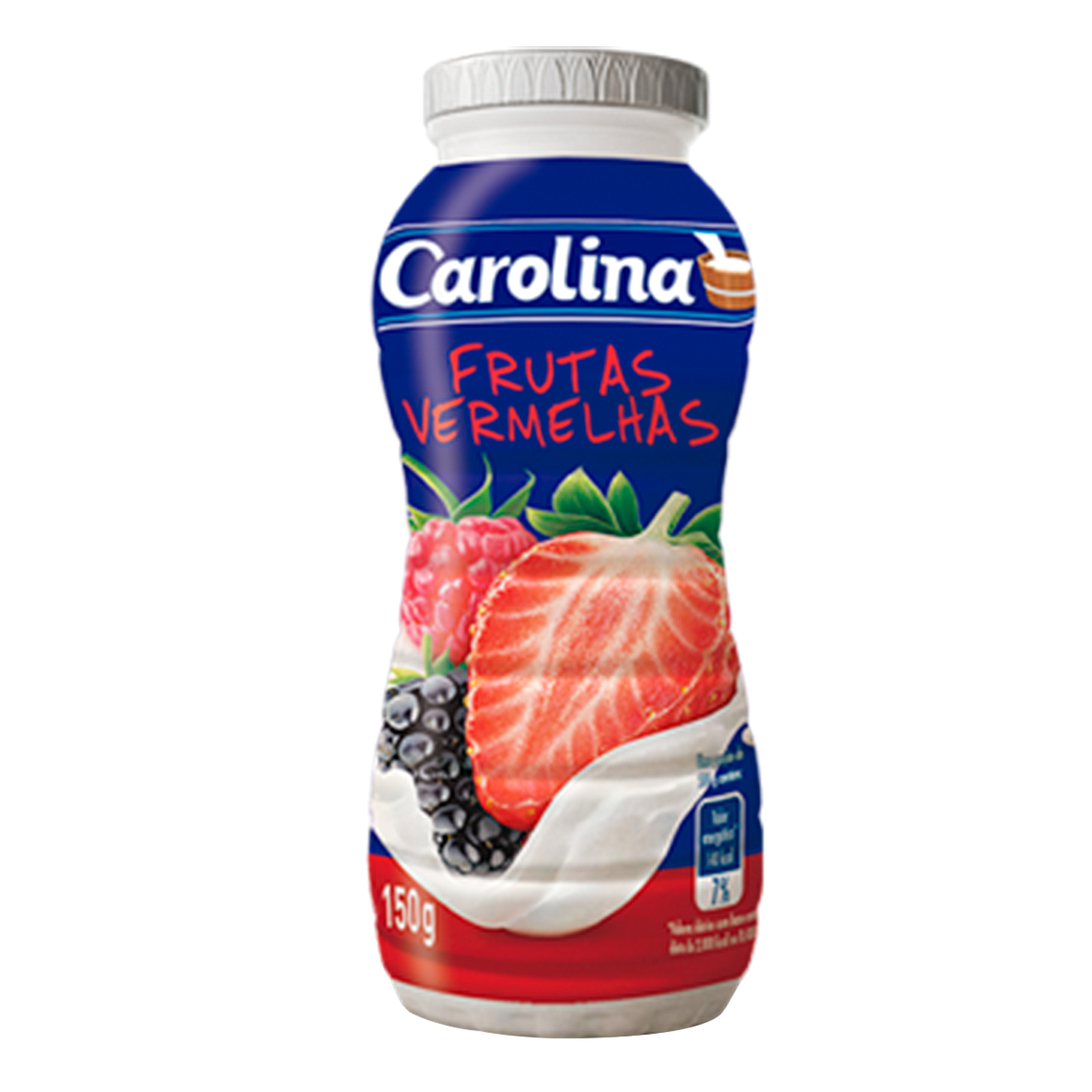 Bebida Láctea Frutas Vermelhas Carolina 150g