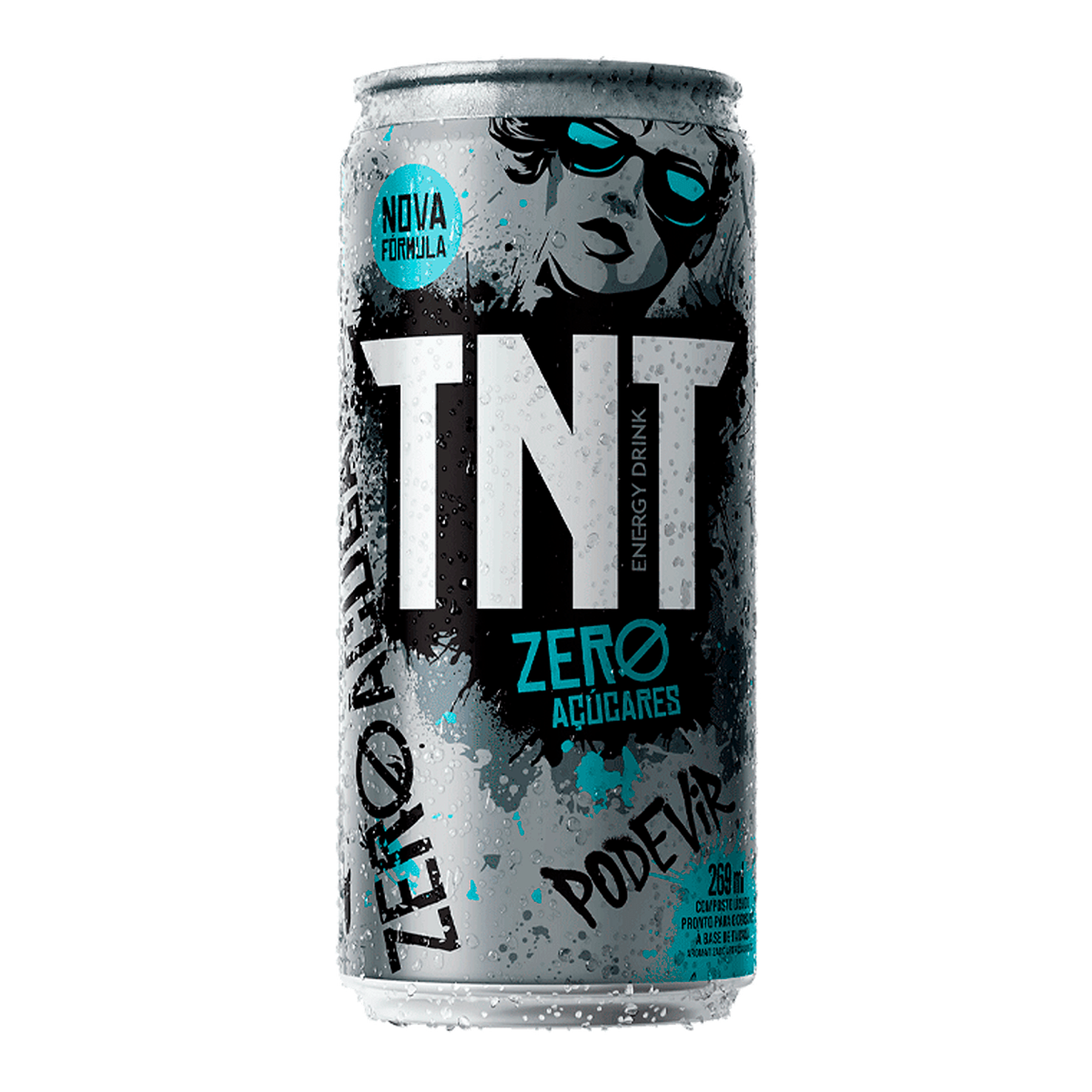 Energético Zero Açúcares TNT Lata 269ml