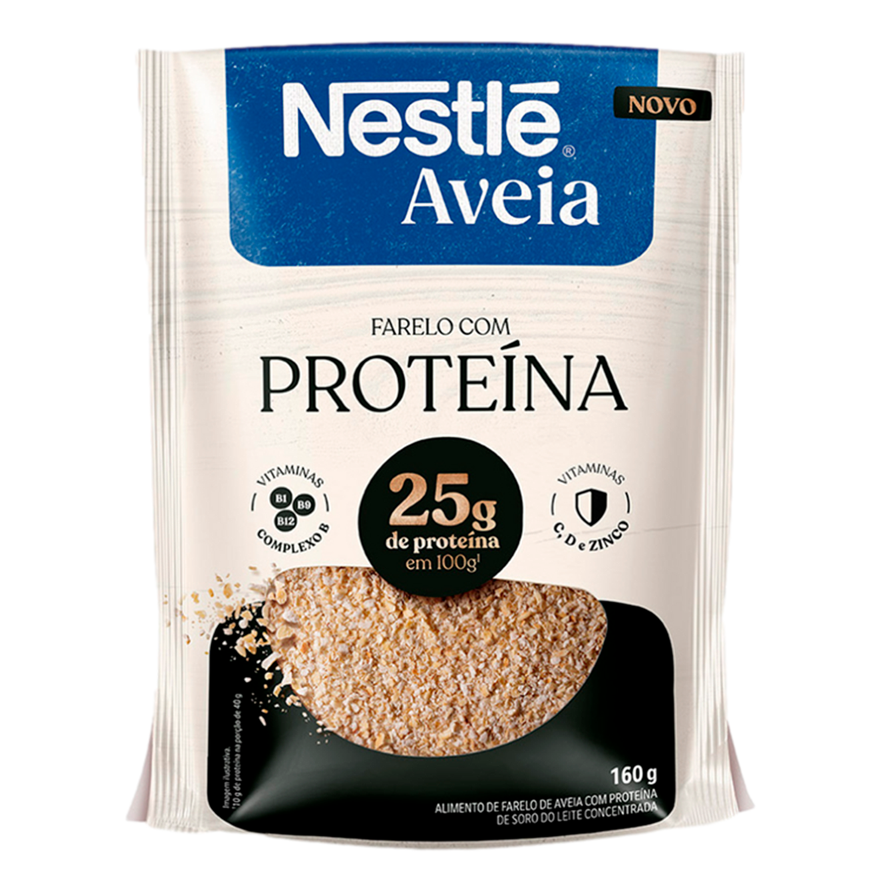 Farelo de Aveia com Prote&iacute;na Nestl&eacute; Pacote 160g