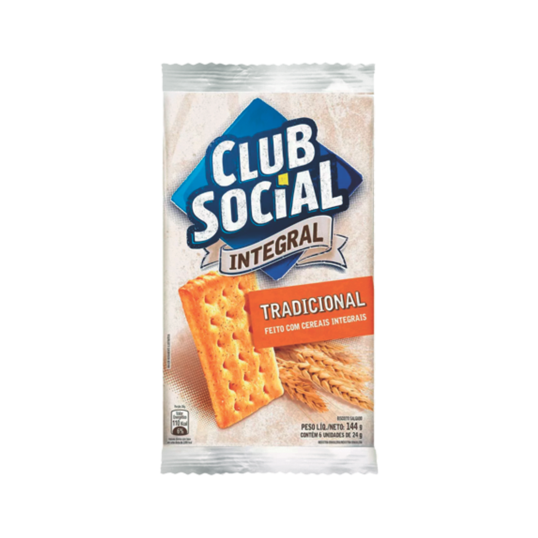 Biscoito Club Social Integral Nabisco 144g