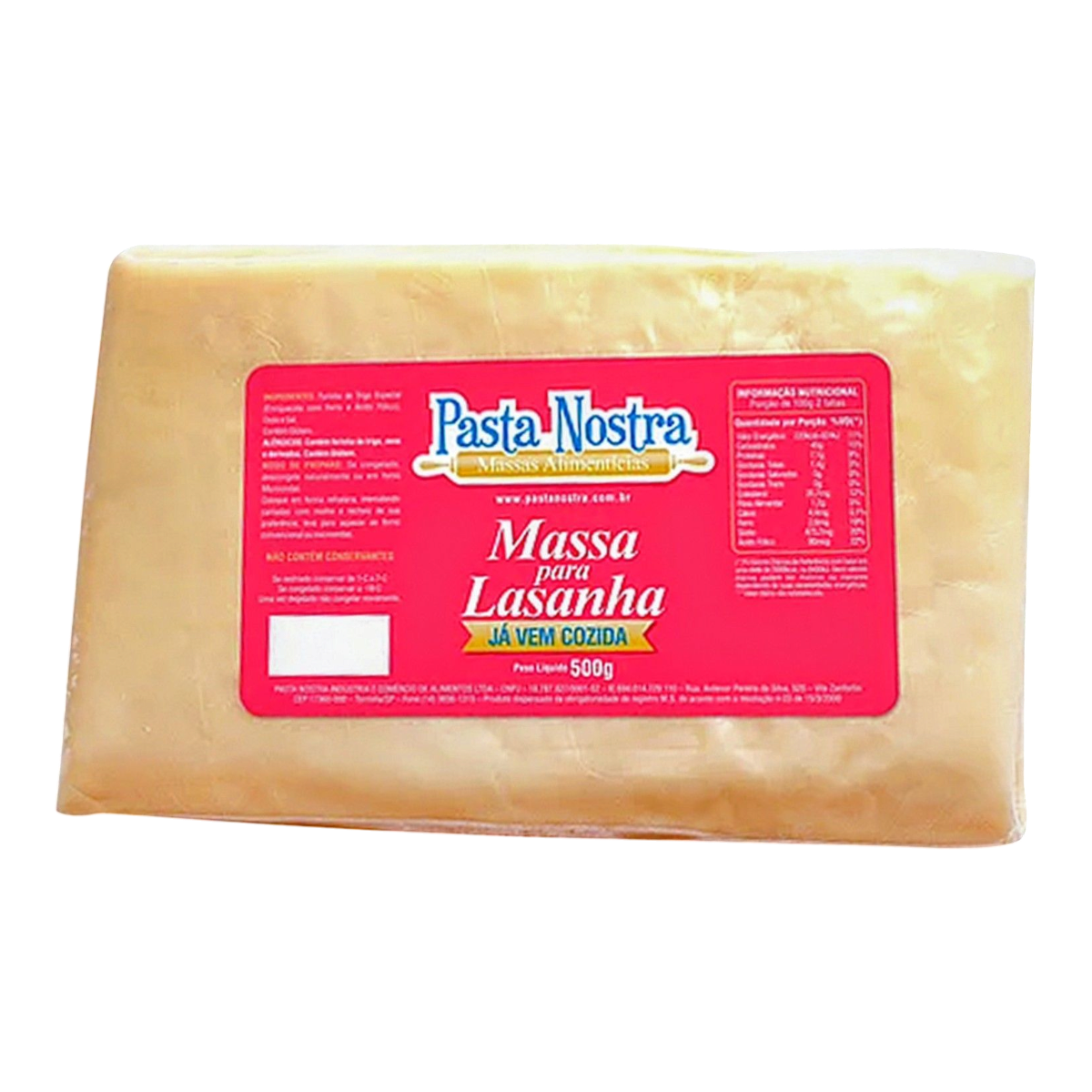 Massa para Lasanha Pasta Nostra 500g