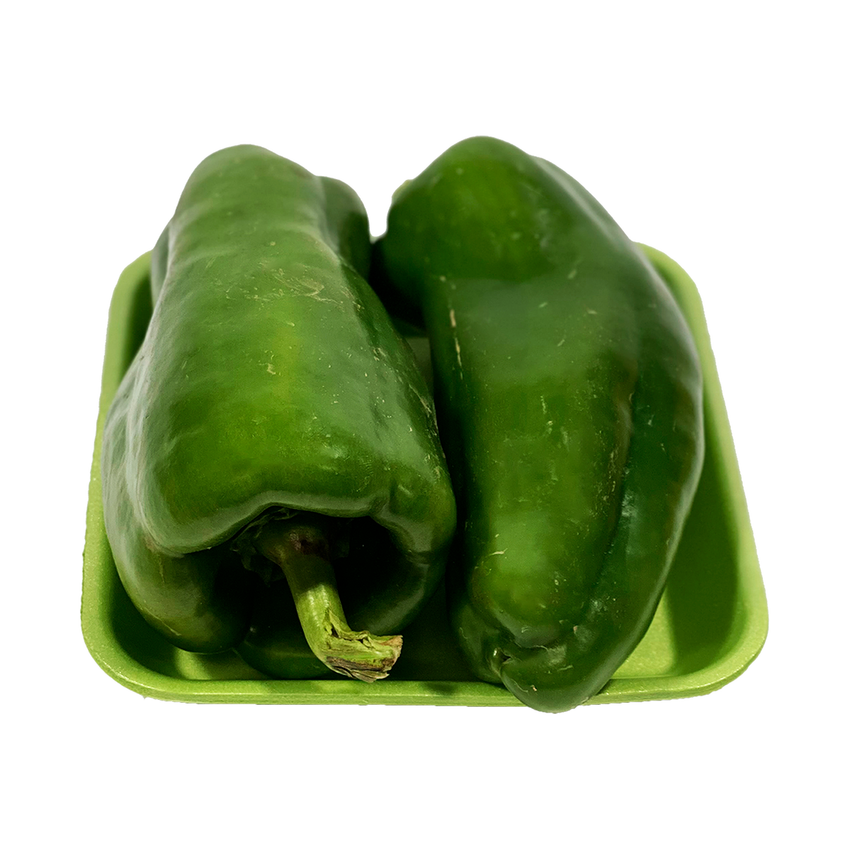 Piment&atilde;o Verde - Bandeja C/2 Unidades aprox. 290g