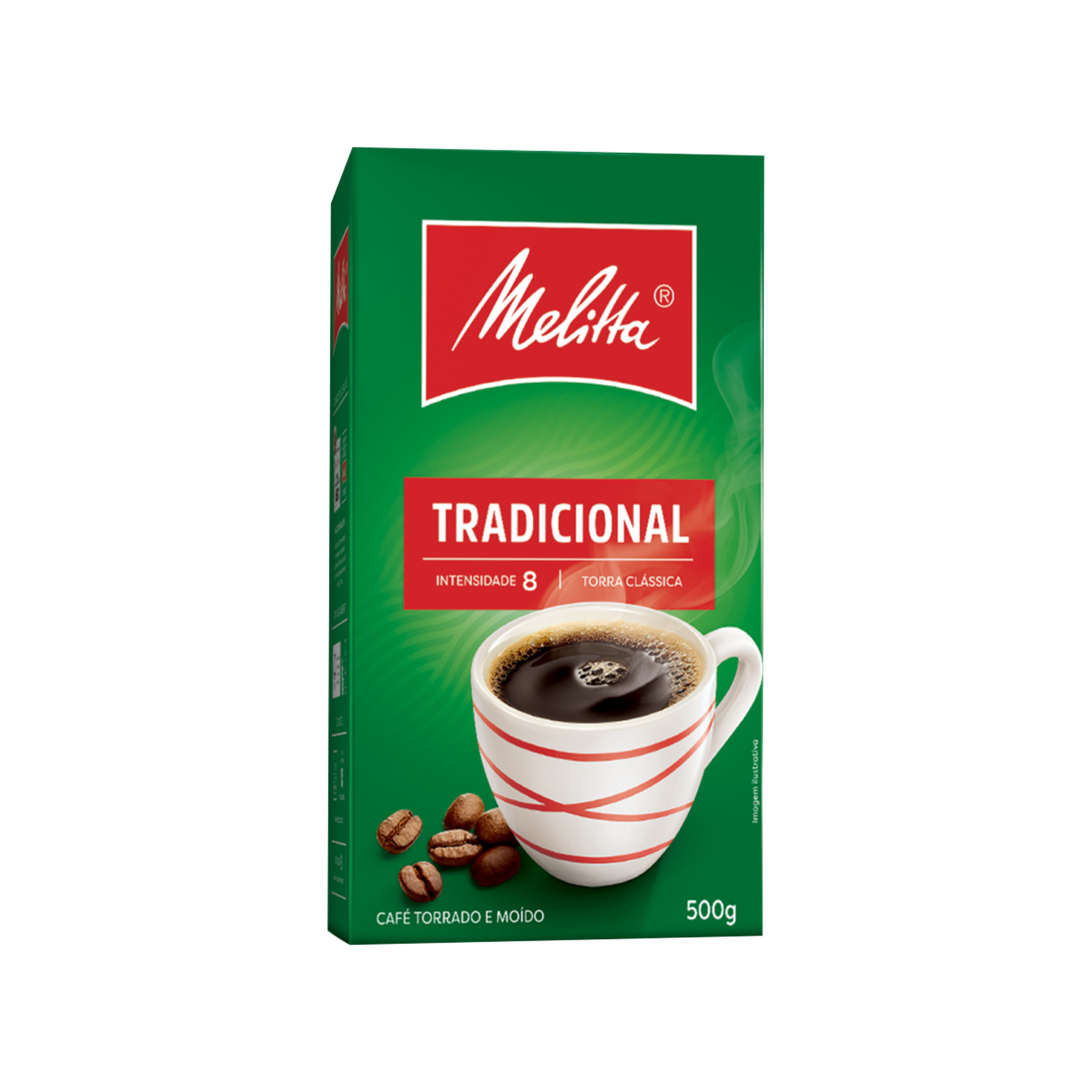 Café Torrado e Moído Tradicional Melitta Caixa 500g