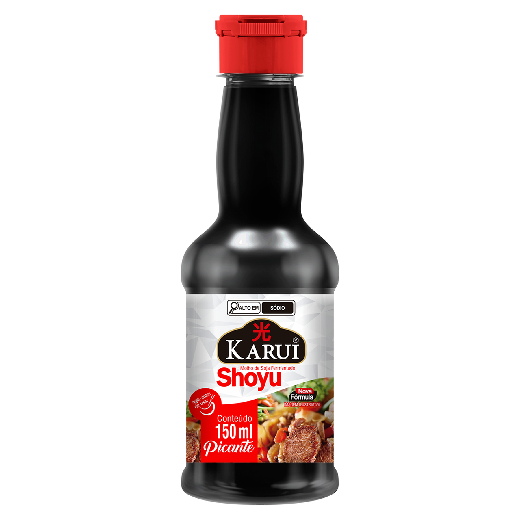Molho Shoyu Picante Karui Frasco 150ml