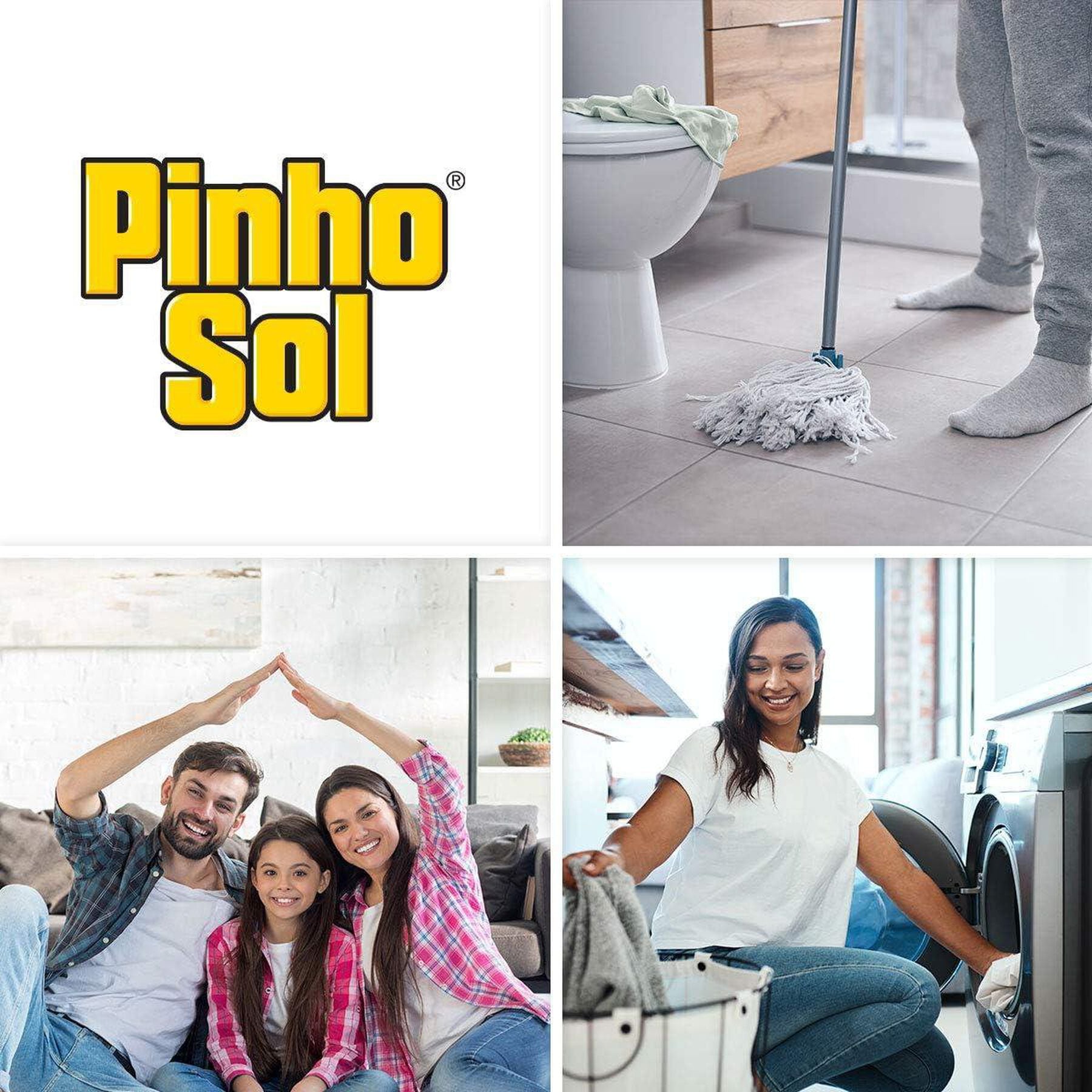 Desinfetante Multiuso Original Pinho Sol Frasco 1l