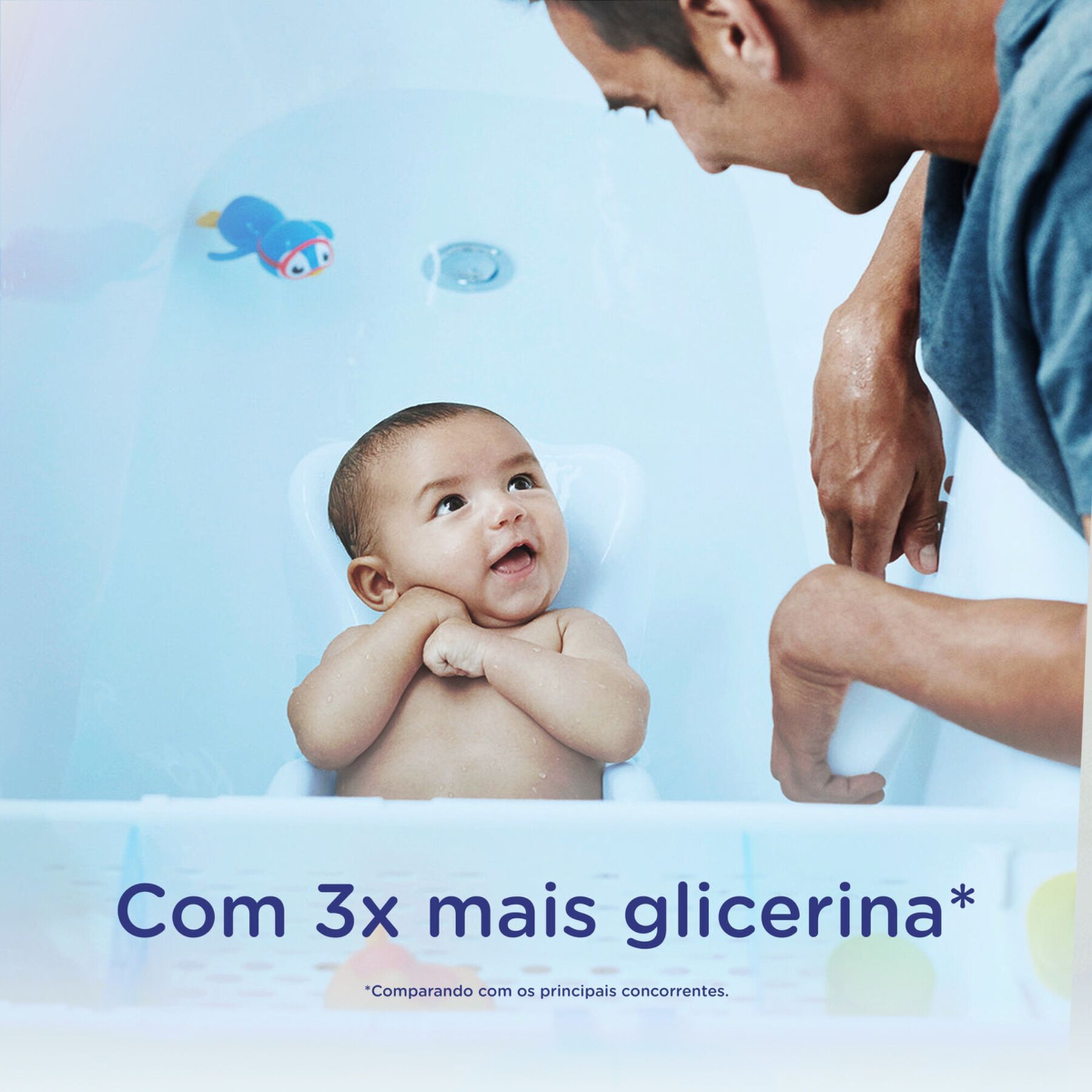Sabonete Líquido Hidratação Glicerinada da Cabeça aos Pés Baby Dove Frasco 400ml