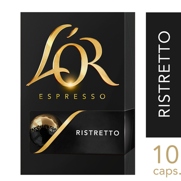 Café Espresso em Cápsula Ristretto L'or Caixa 52g C/10 Unidades
