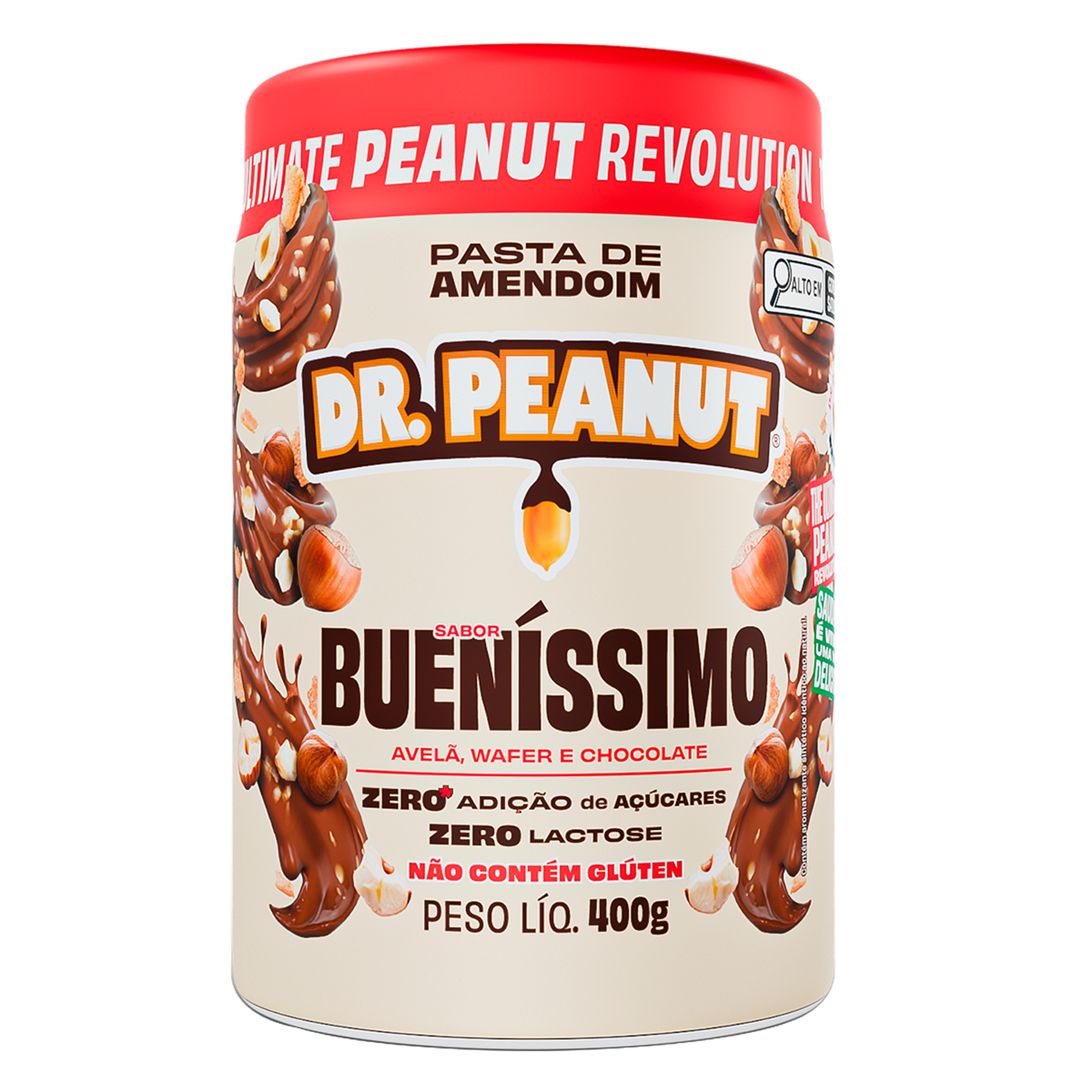 Pasta de Amendoim Bueníssimo Dr. Peanut Pote 400g