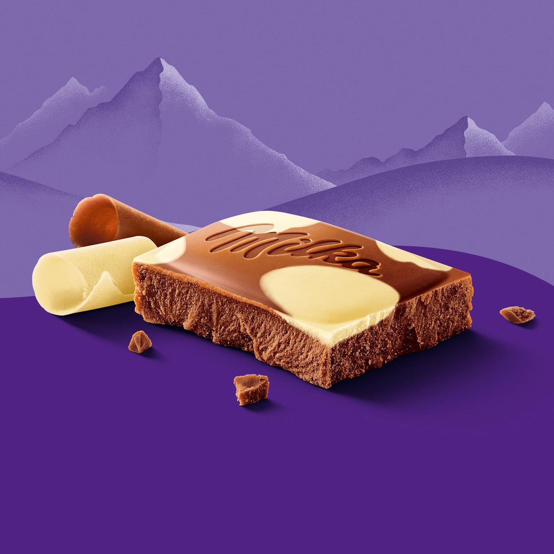 Barra de Chocolate Happy Cow Milka 100g